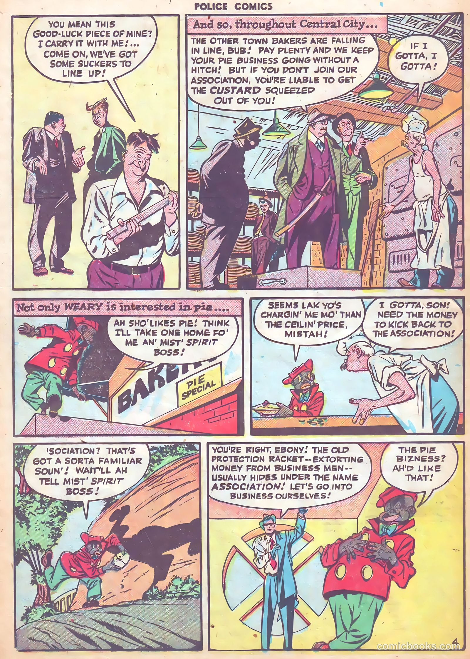 Police Comics #85 (1948) — page 36 of 52