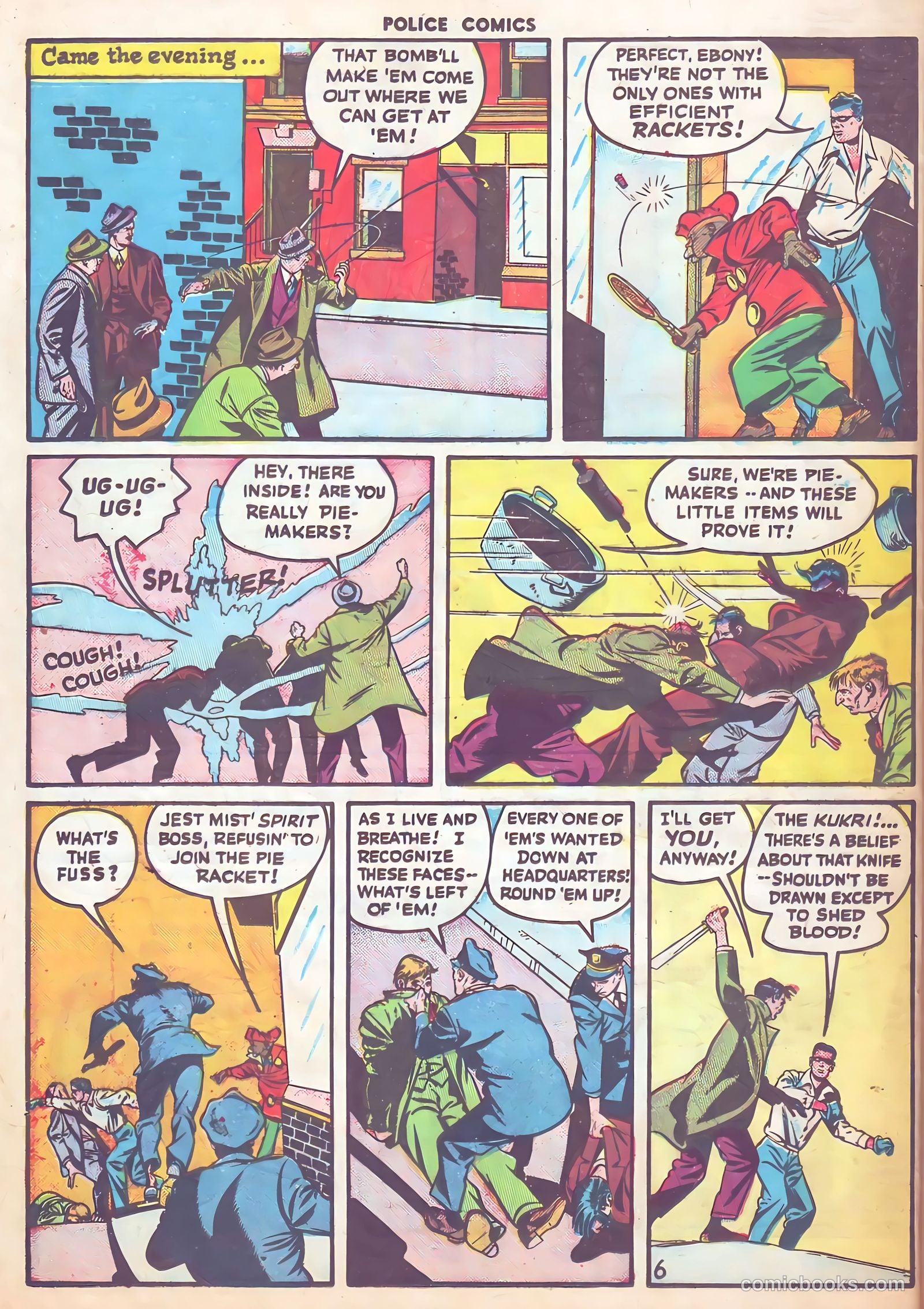 Police Comics #85 (1948) — page 38 of 52