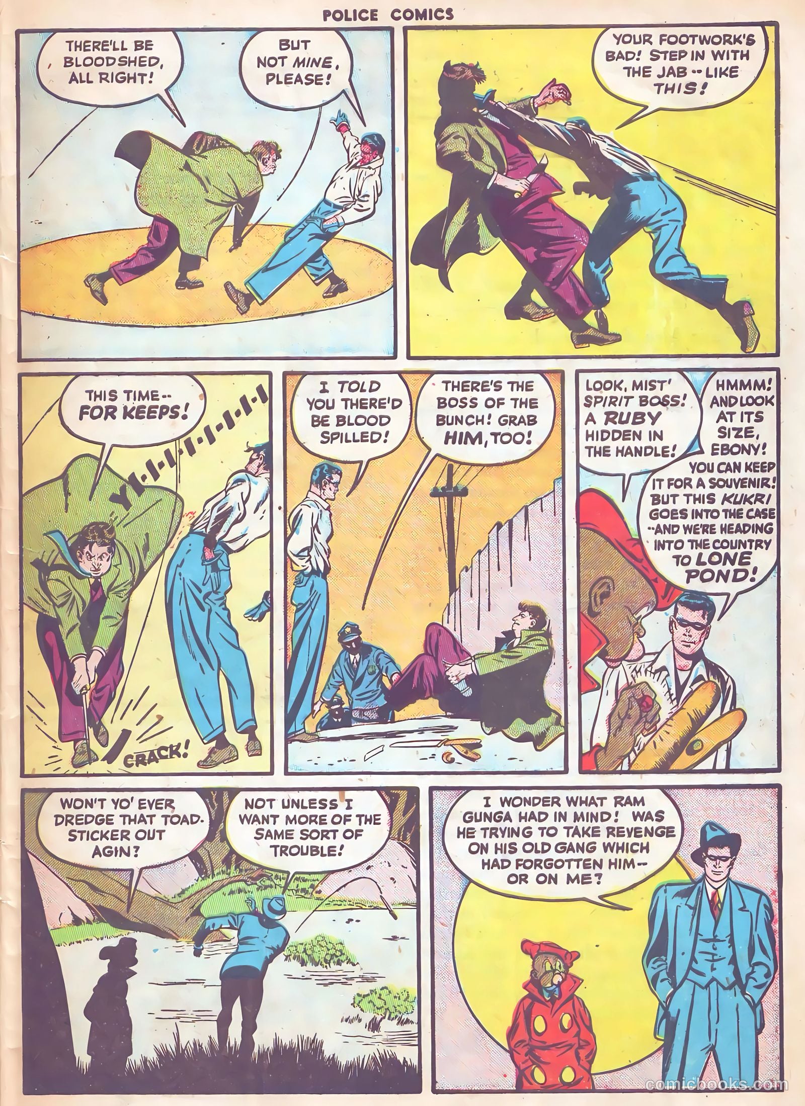 Police Comics #85 (1948) — page 39 of 52