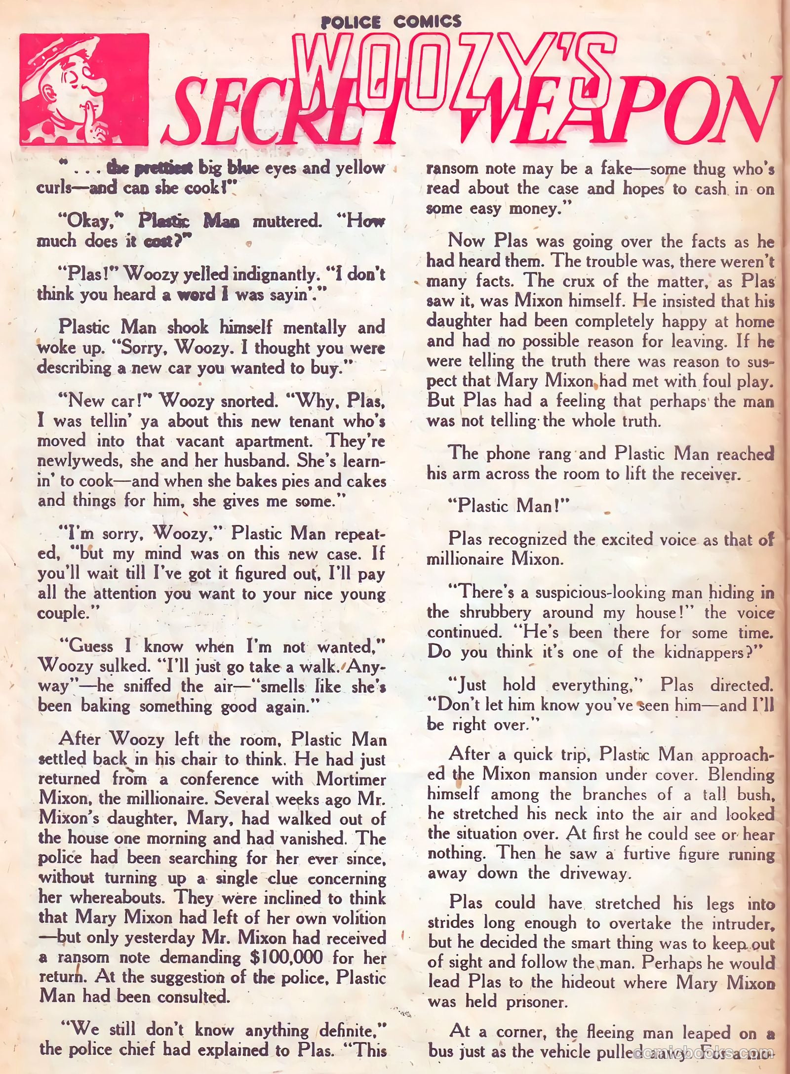 Police Comics #85 (1948) — page 40 of 52