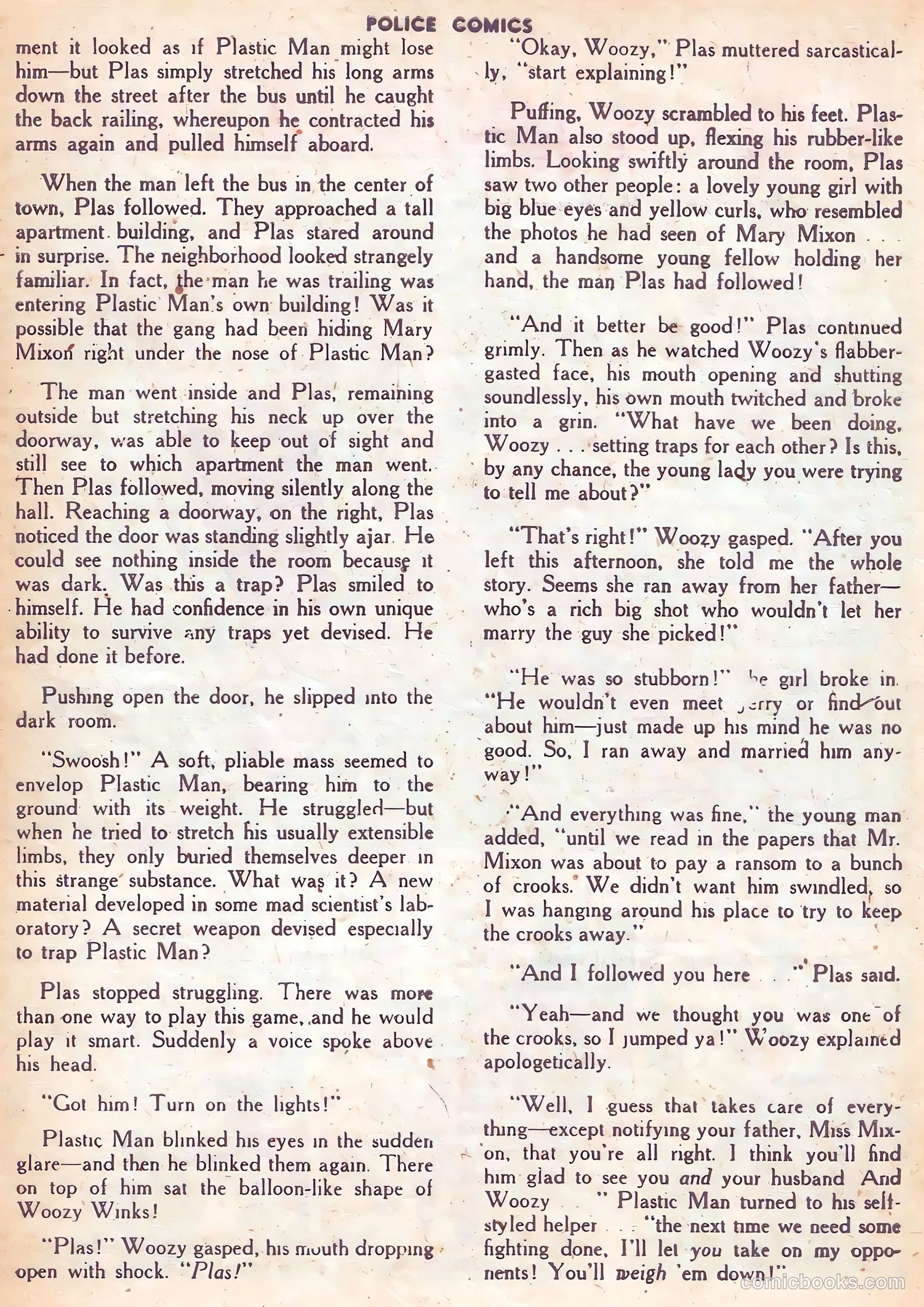 Police Comics #85 (1948) — page 41 of 52