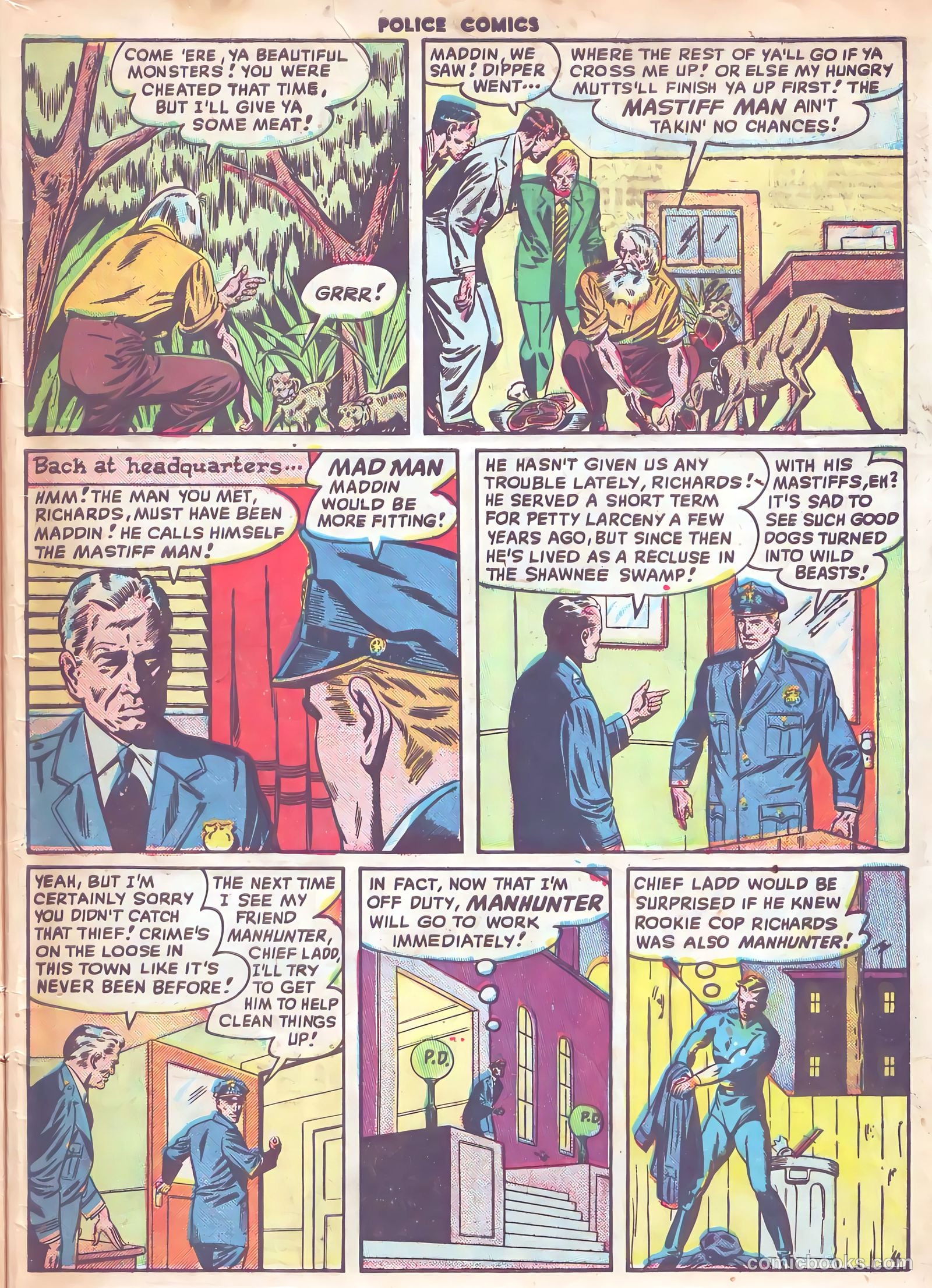 Police Comics #85 (1948) — page 45 of 52