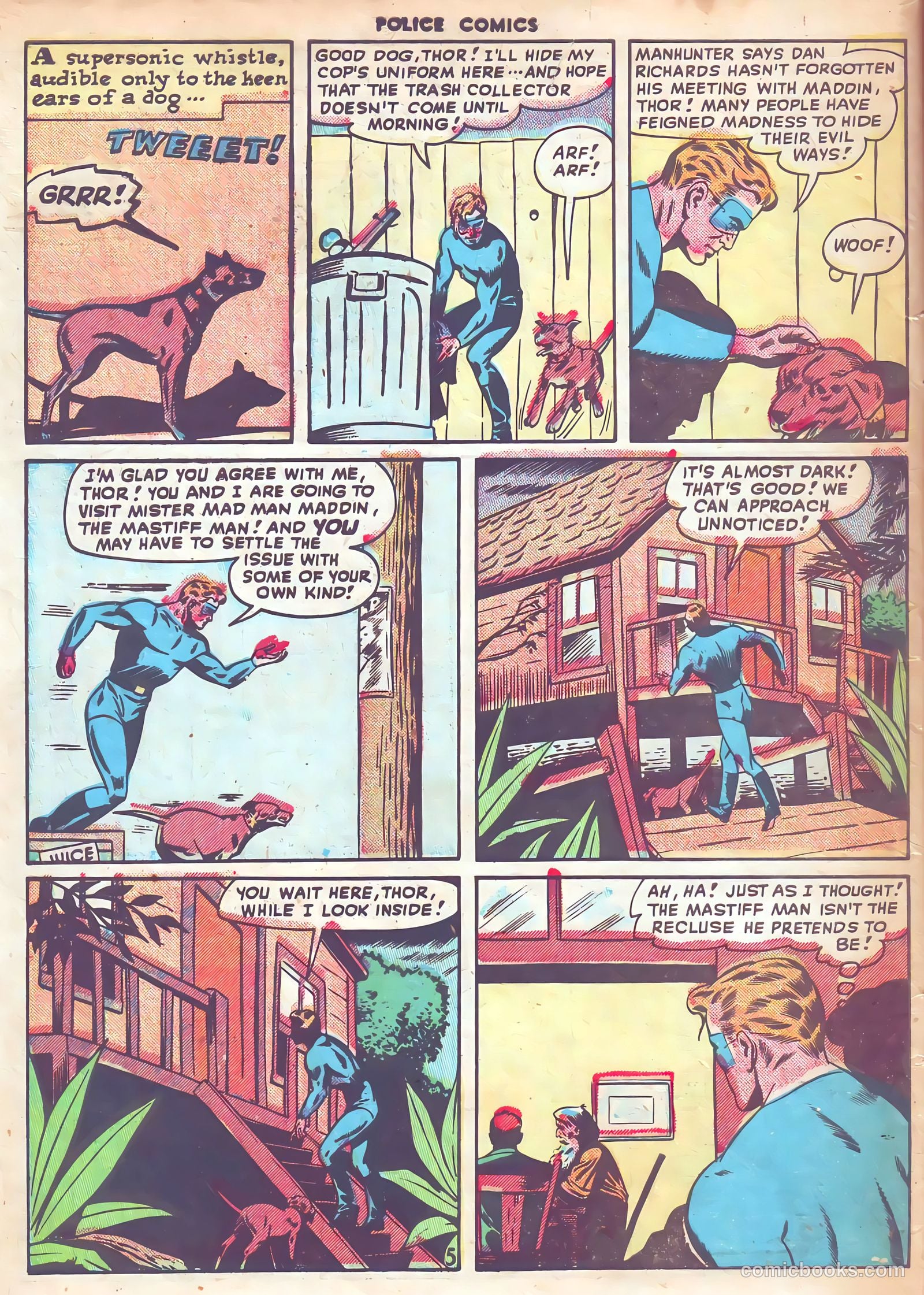 Police Comics #85 (1948) — page 46 of 52