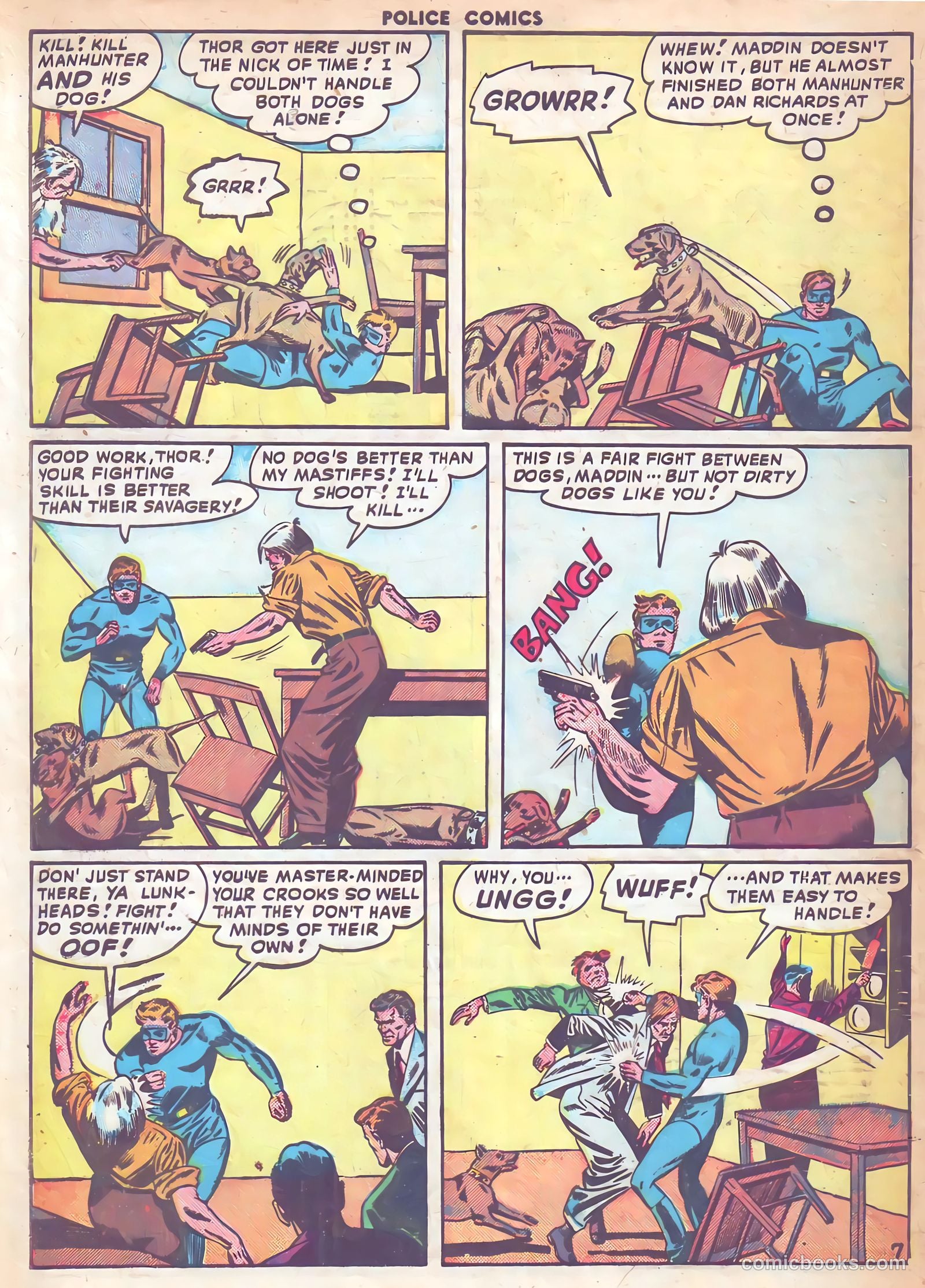 Police Comics #85 (1948) — page 48 of 52