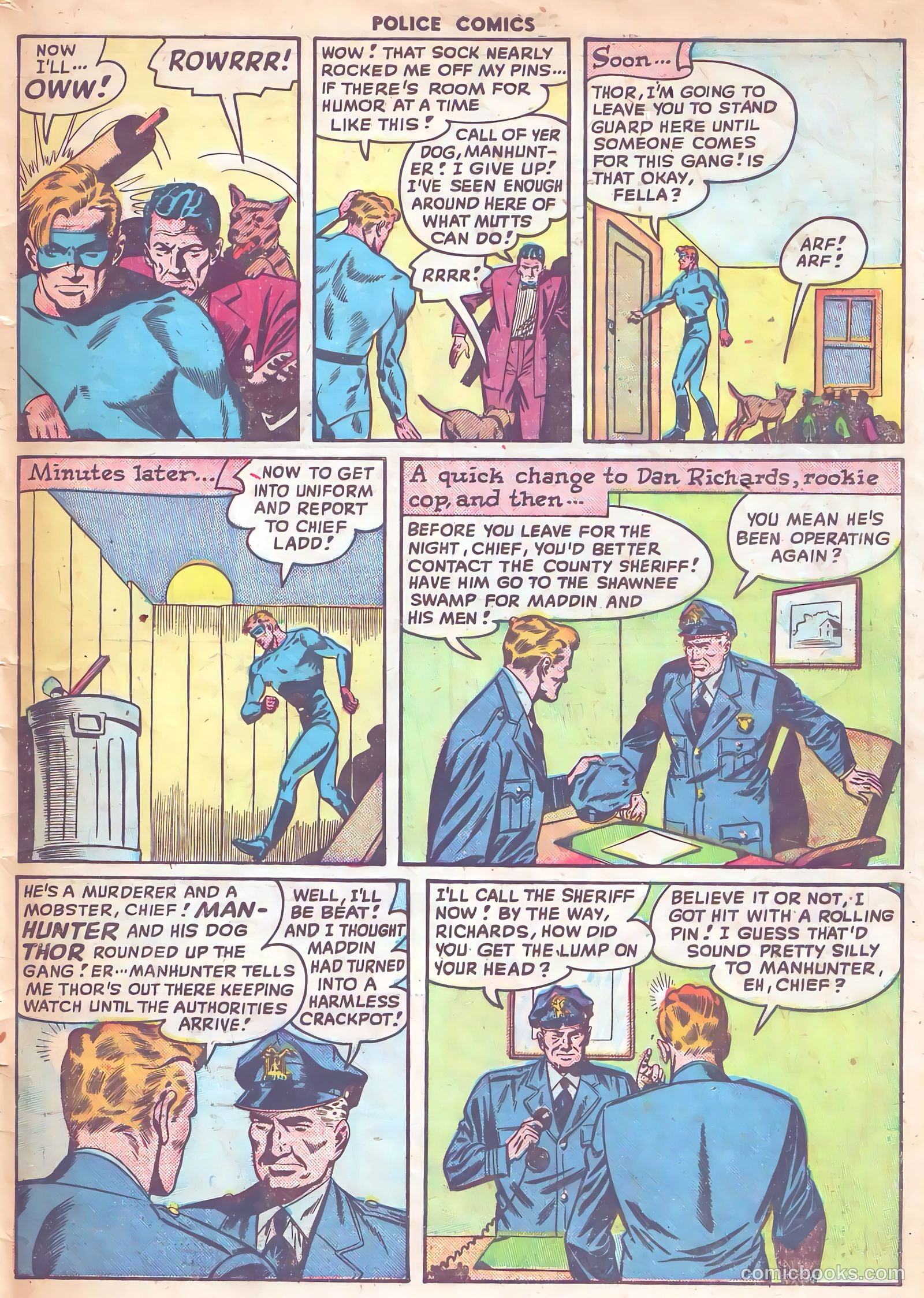 Police Comics #85 (1948) — page 49 of 52