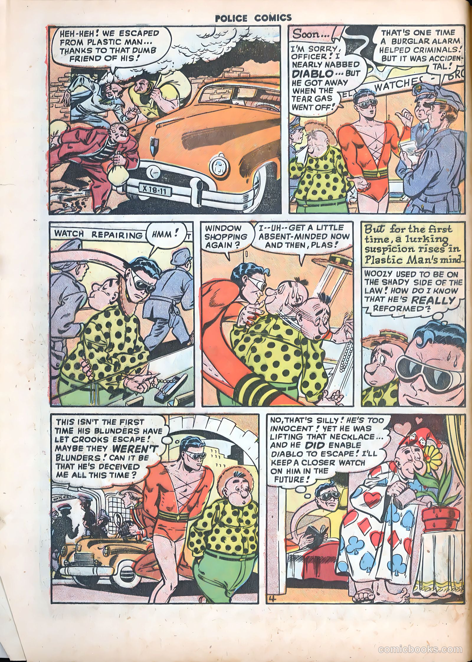 Police Comics #86 (1949) — page 6 of 52