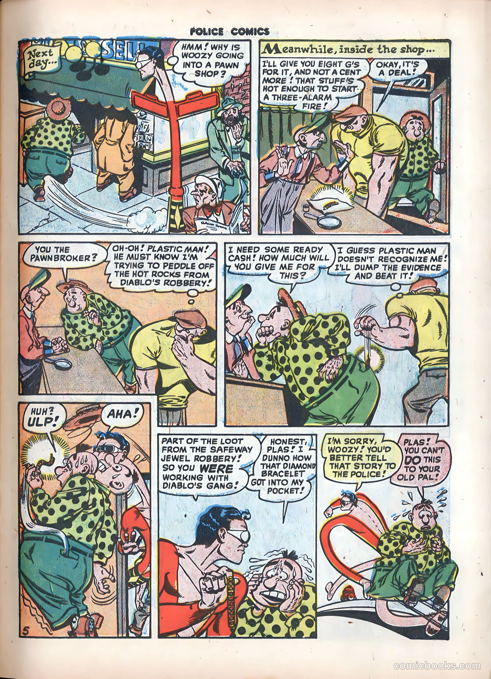 Police Comics #86 (1949) — page 7 of 52