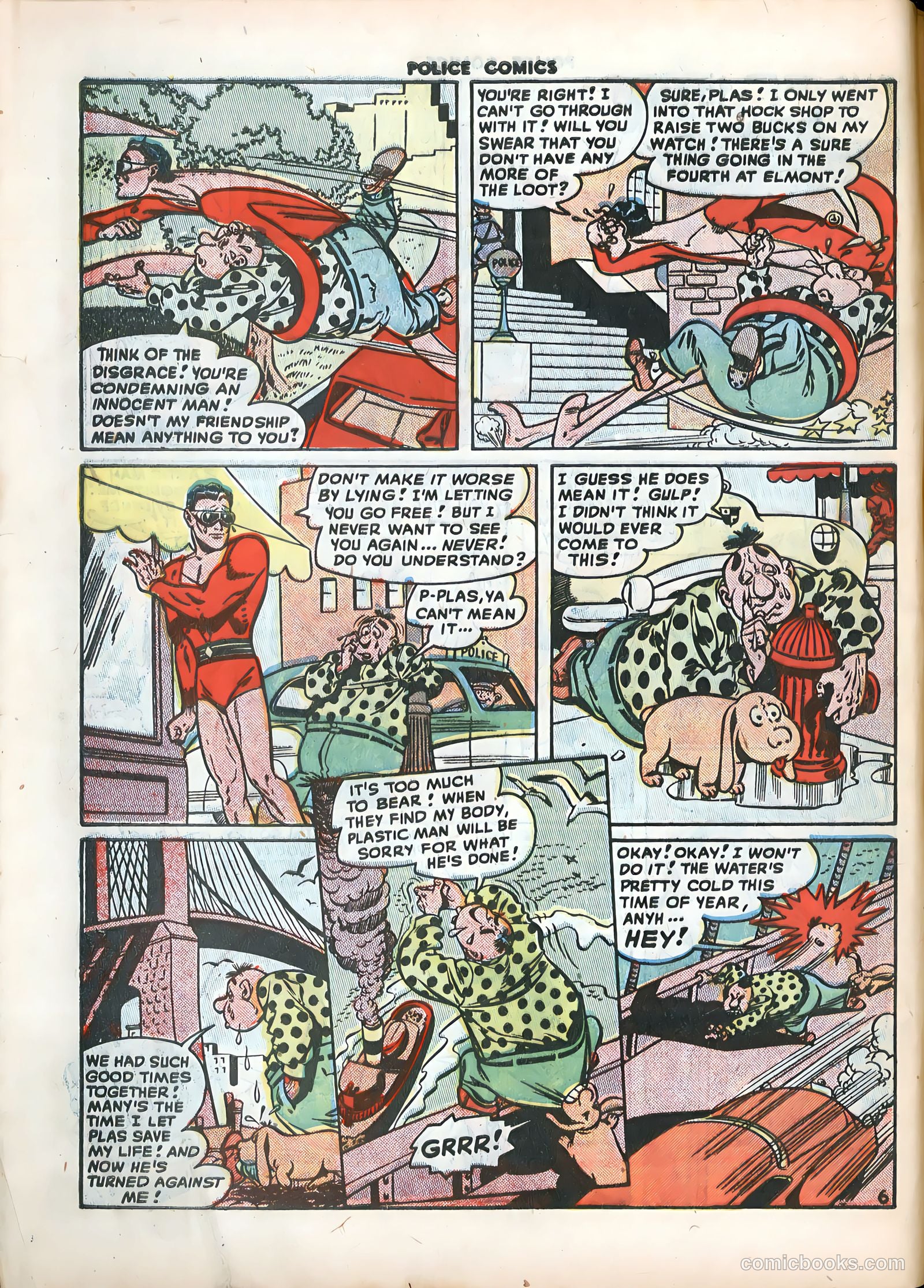 Police Comics #86 (1949) — page 8 of 52