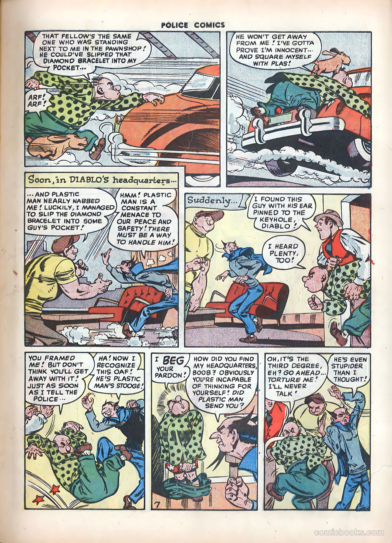 Police Comics #86 (1949) — page 9 of 52