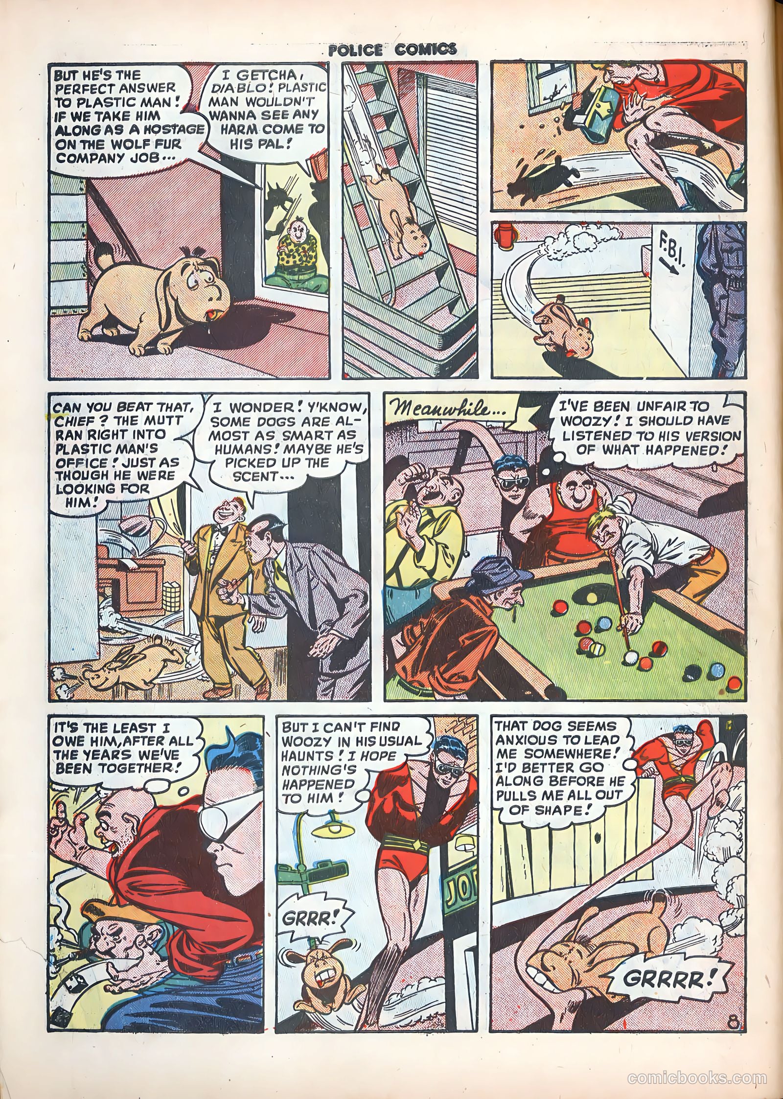 Police Comics #86 (1949) — page 10 of 52