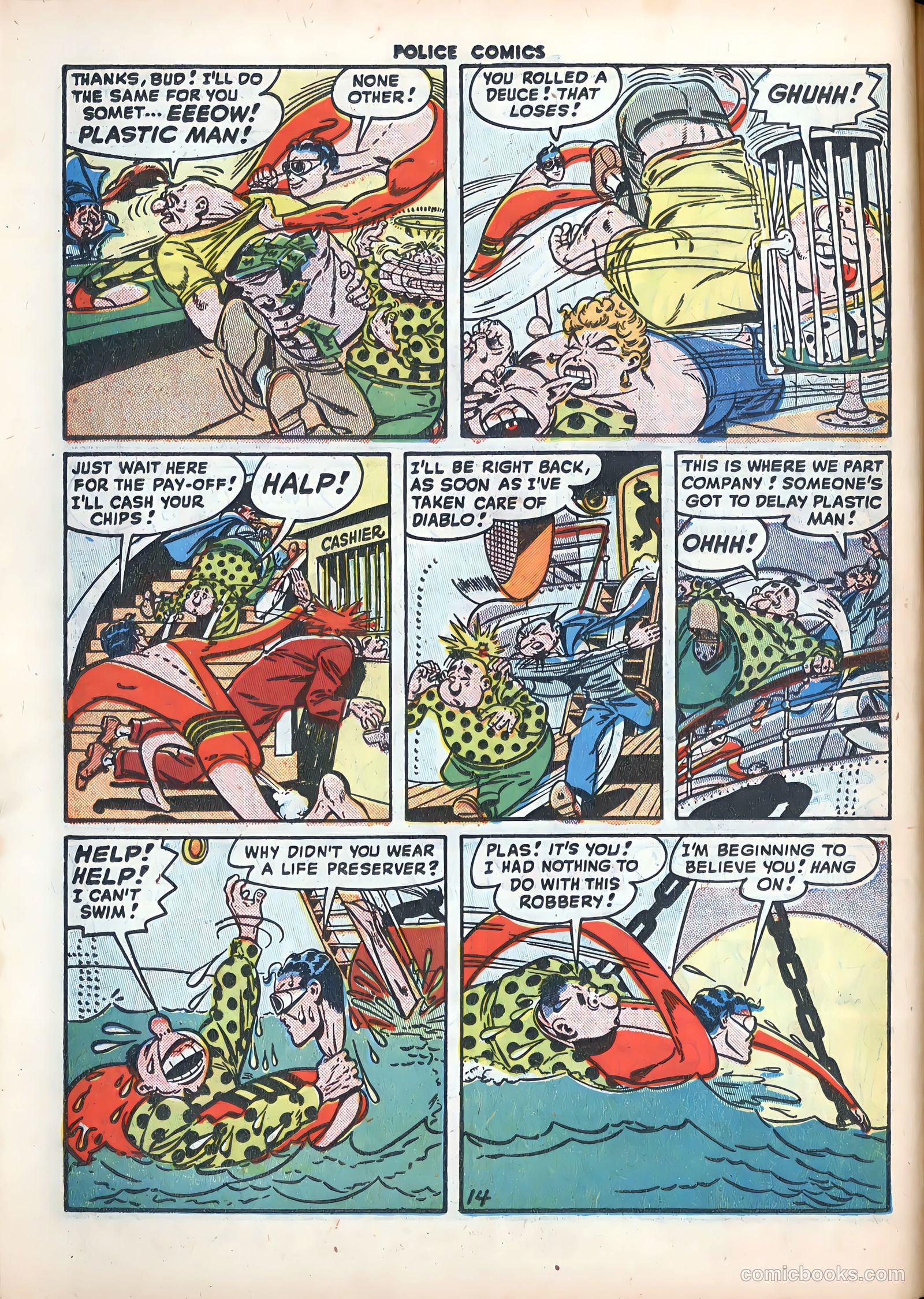 Police Comics #86 (1949) — page 16 of 52