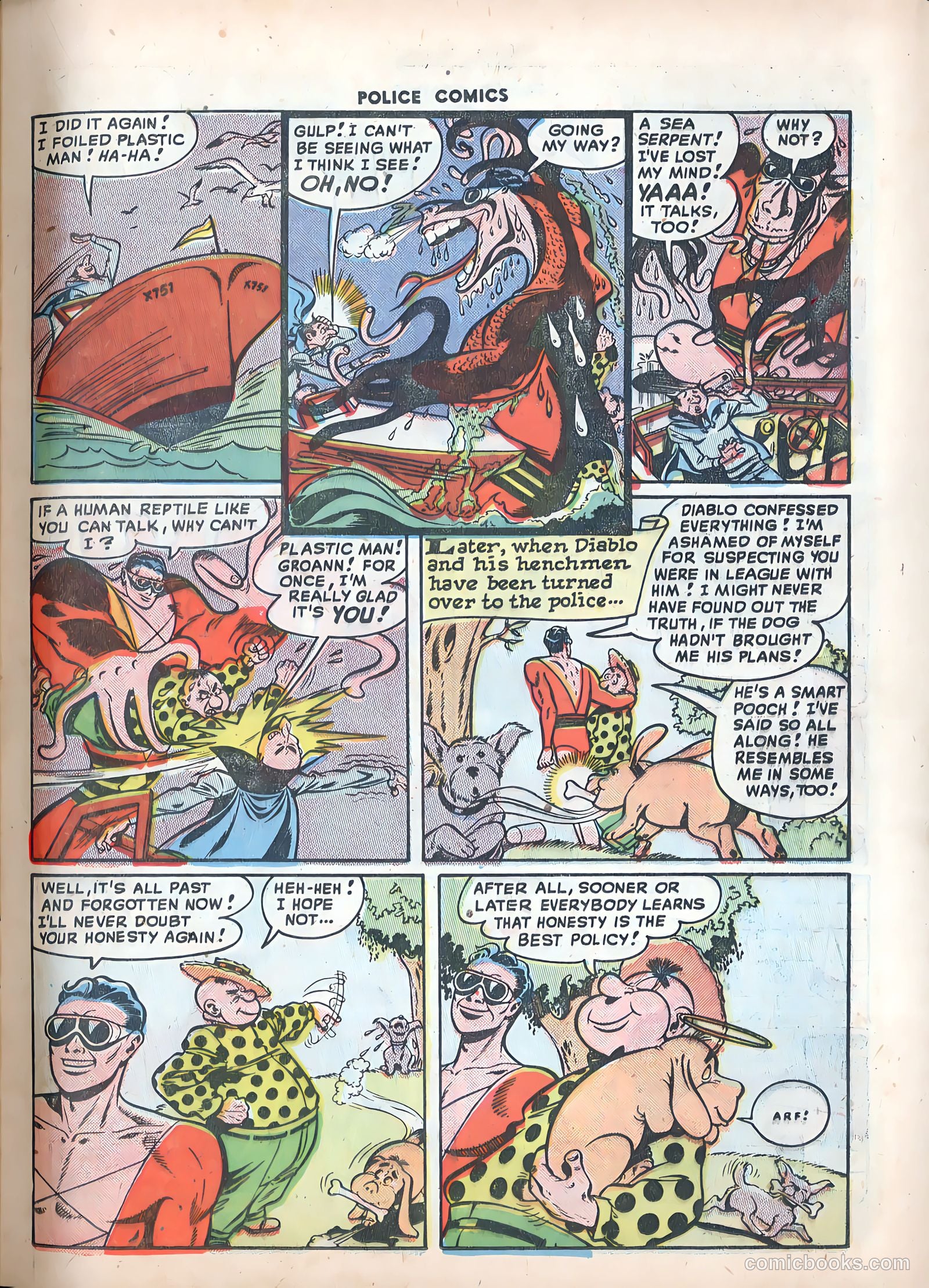 Police Comics #86 (1949) — page 17 of 52