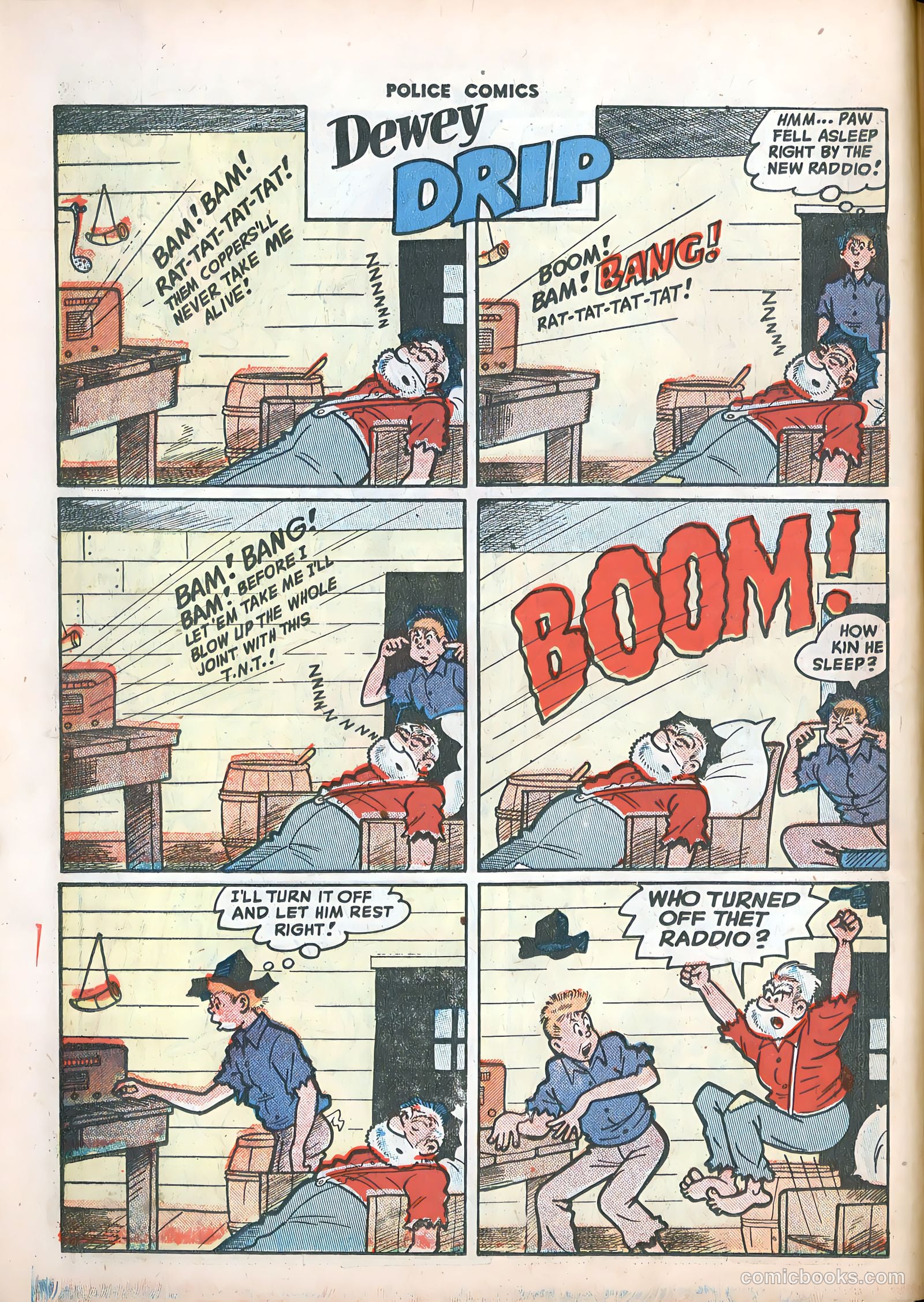 Police Comics #86 (1949) — page 18 of 52