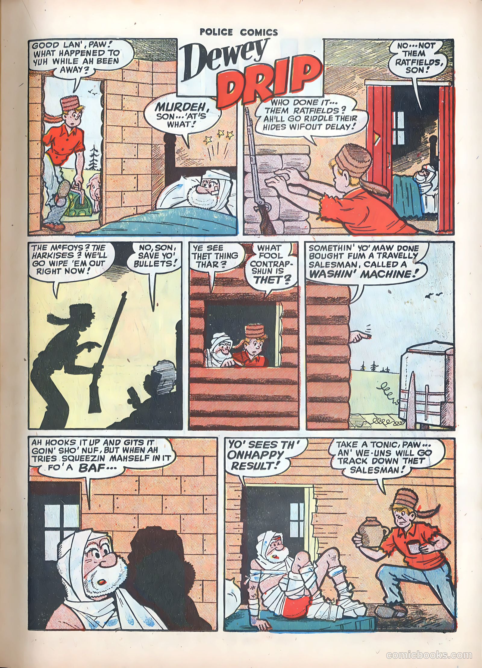 Police Comics #86 (1949) — page 19 of 52