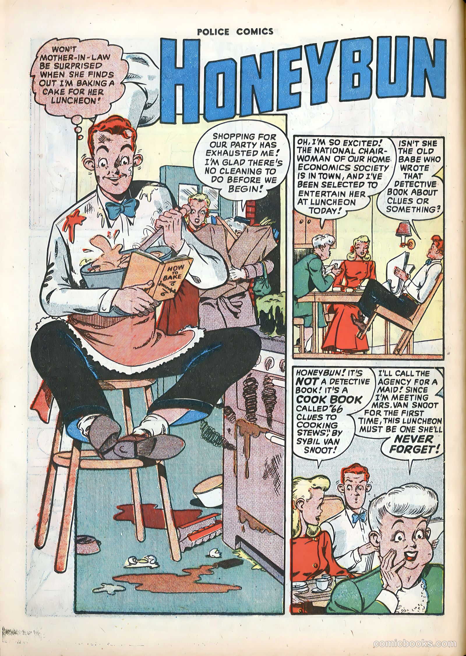Police Comics #86 (1949) — page 20 of 52
