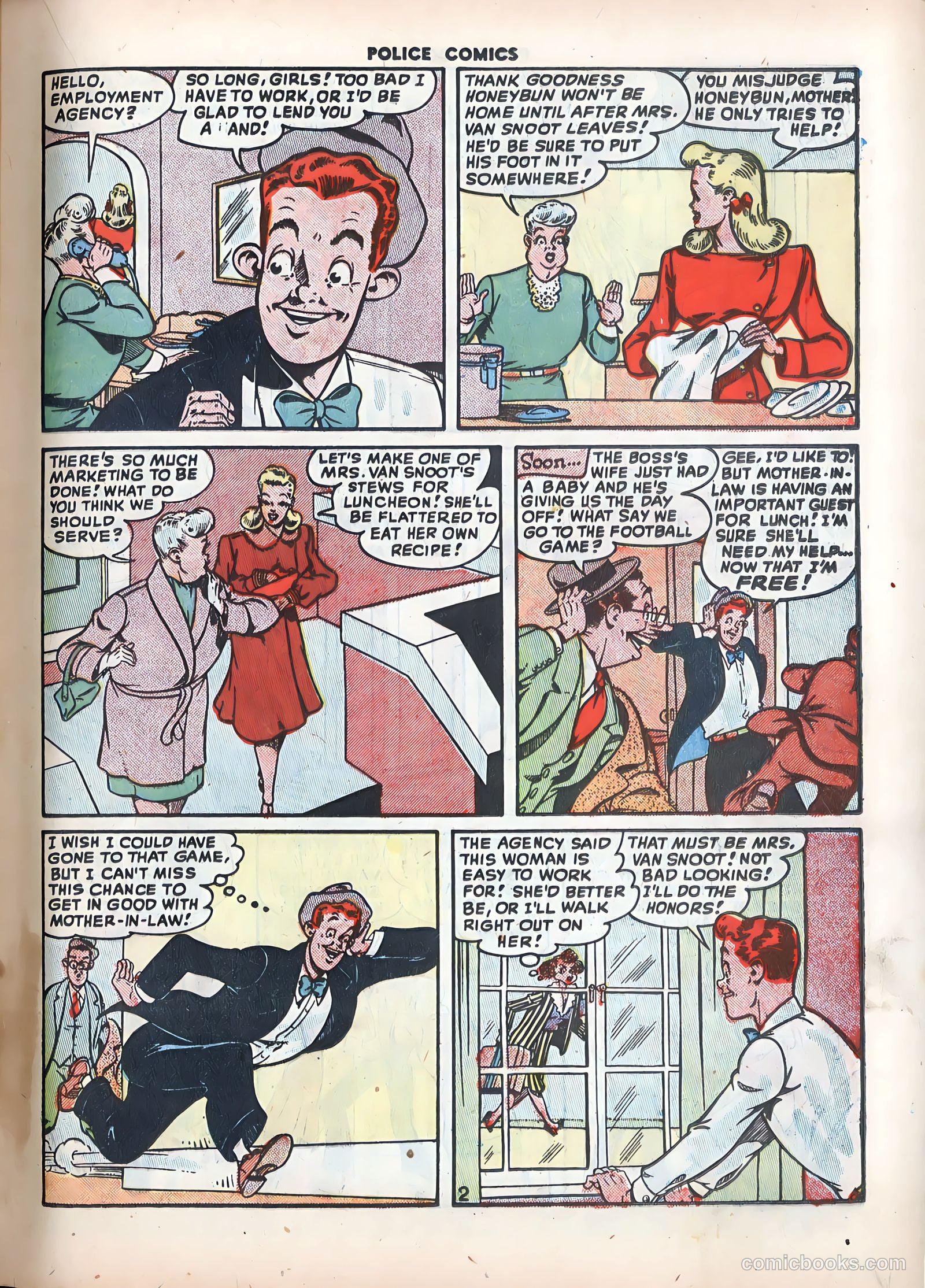 Police Comics #86 (1949) — page 21 of 52