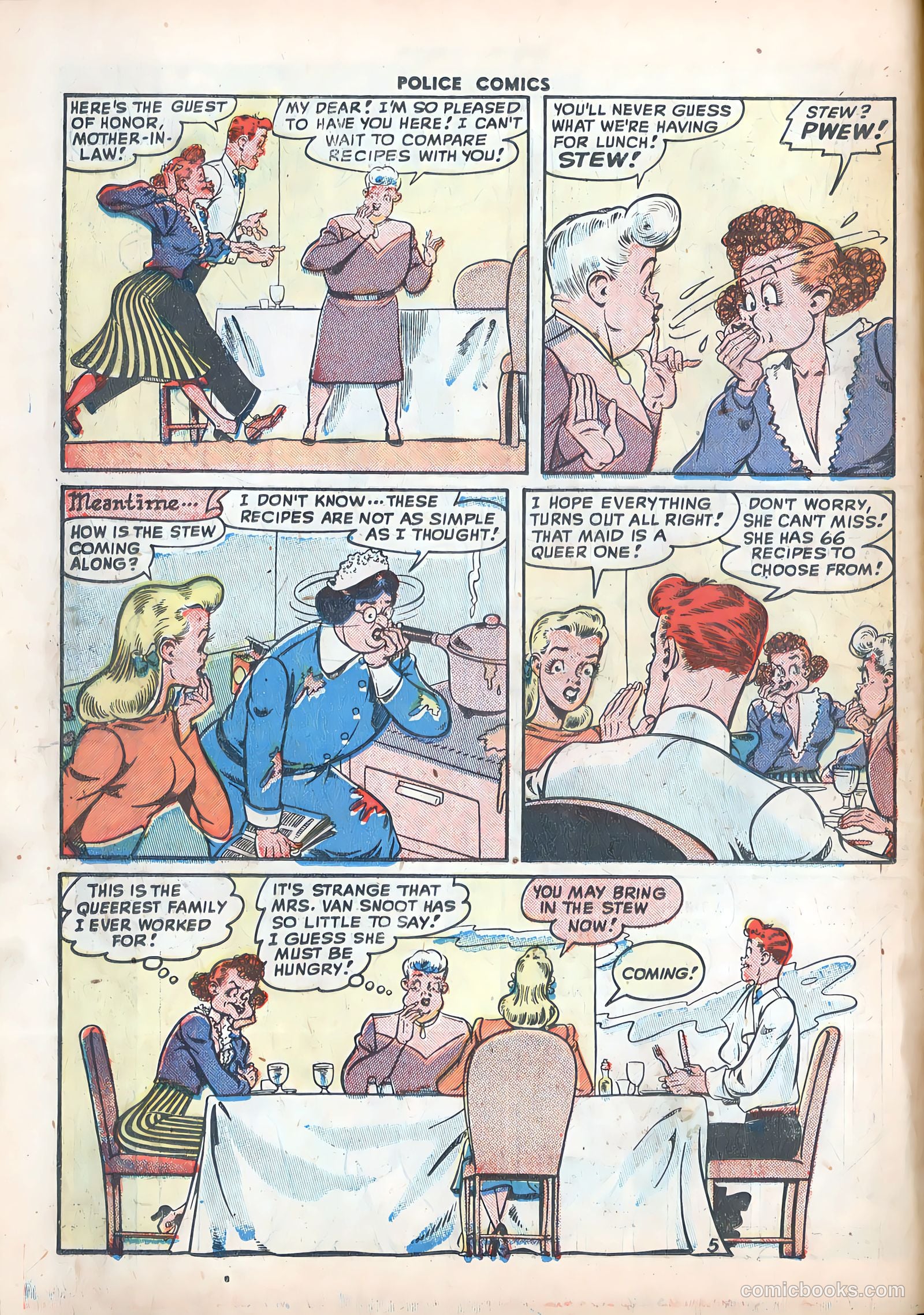 Police Comics #86 (1949) — page 24 of 52