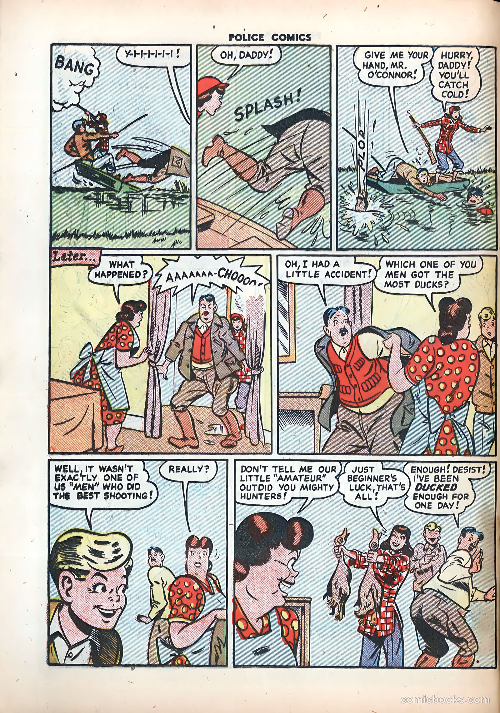 Police Comics #86 (1949) — page 32 of 52