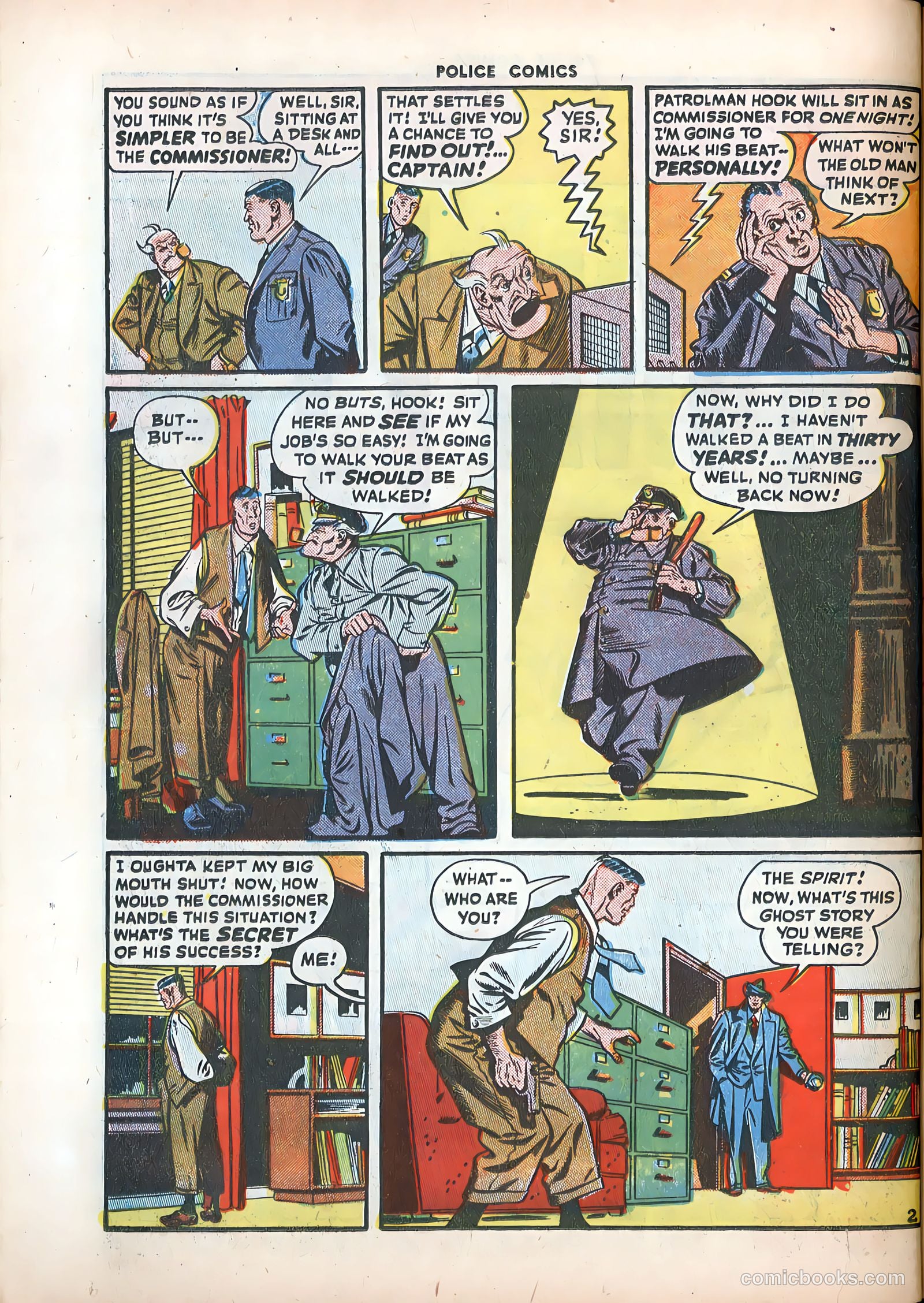 Police Comics #86 (1949) — page 34 of 52