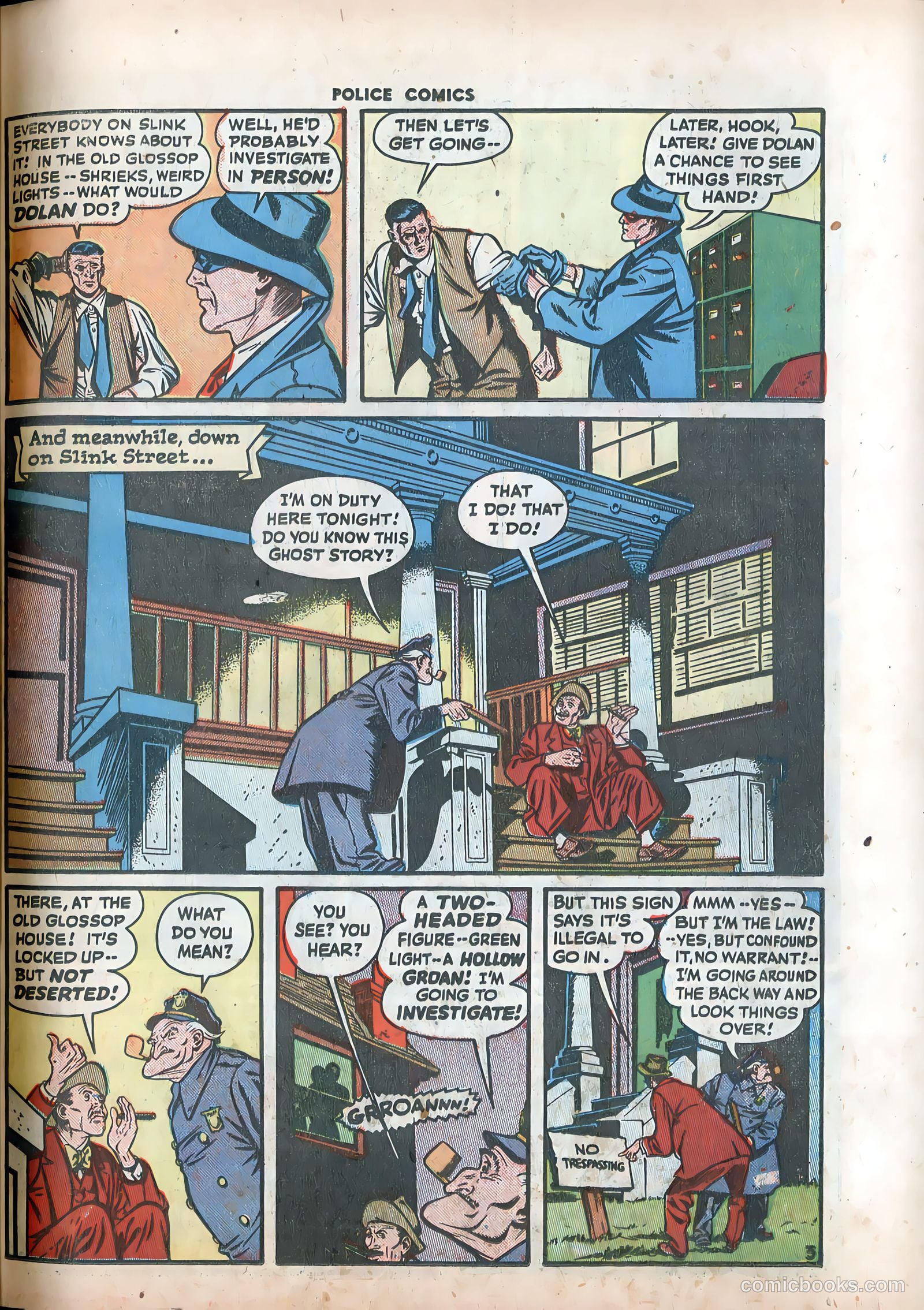 Police Comics #86 (1949) — page 35 of 52