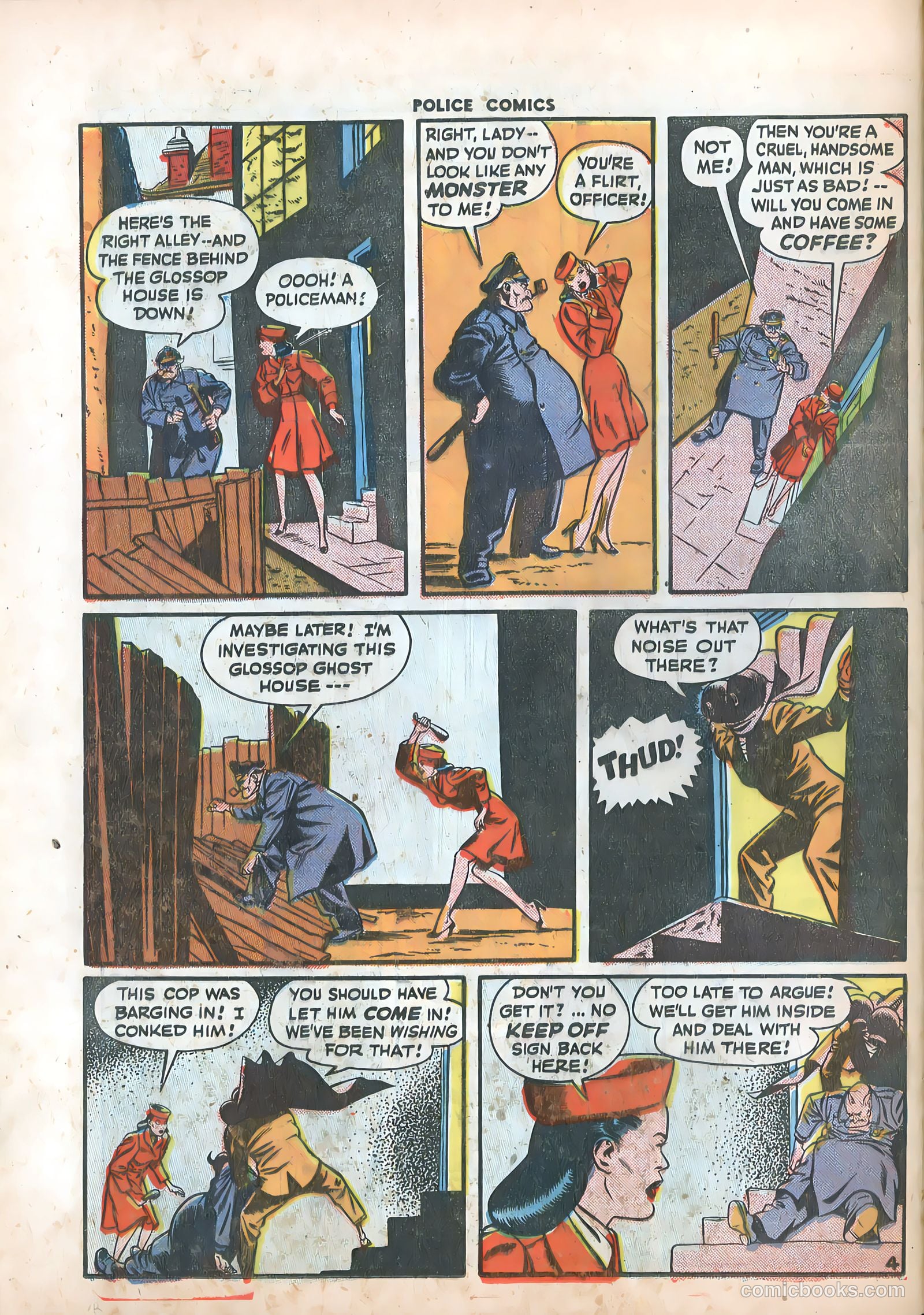 Police Comics #86 (1949) — page 36 of 52
