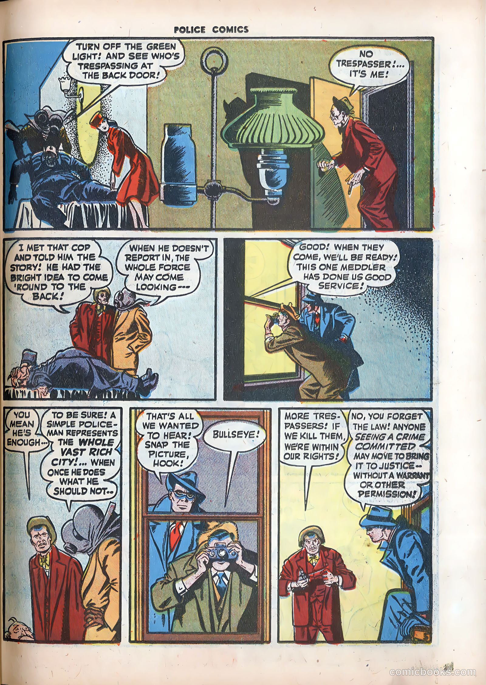 Police Comics #86 (1949) — page 37 of 52