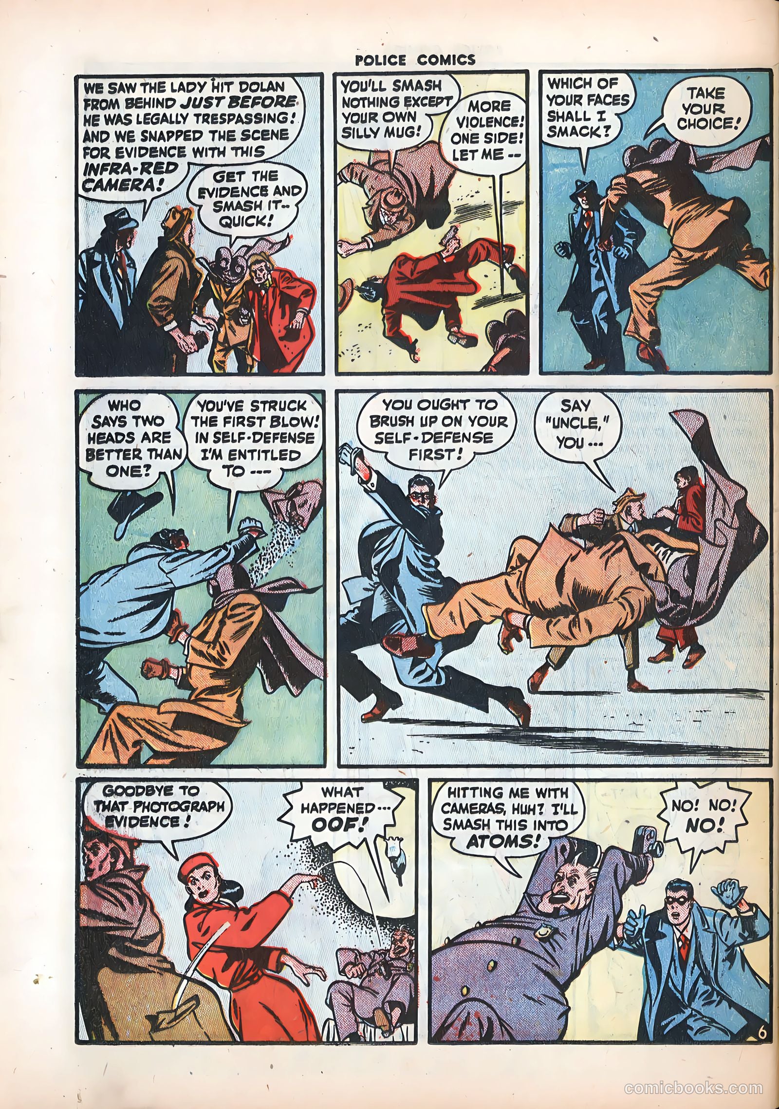 Police Comics #86 (1949) — page 38 of 52