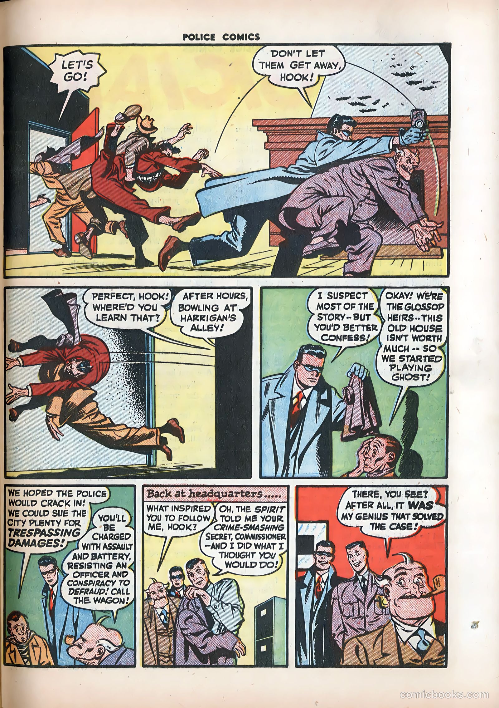 Police Comics #86 (1949) — page 39 of 52