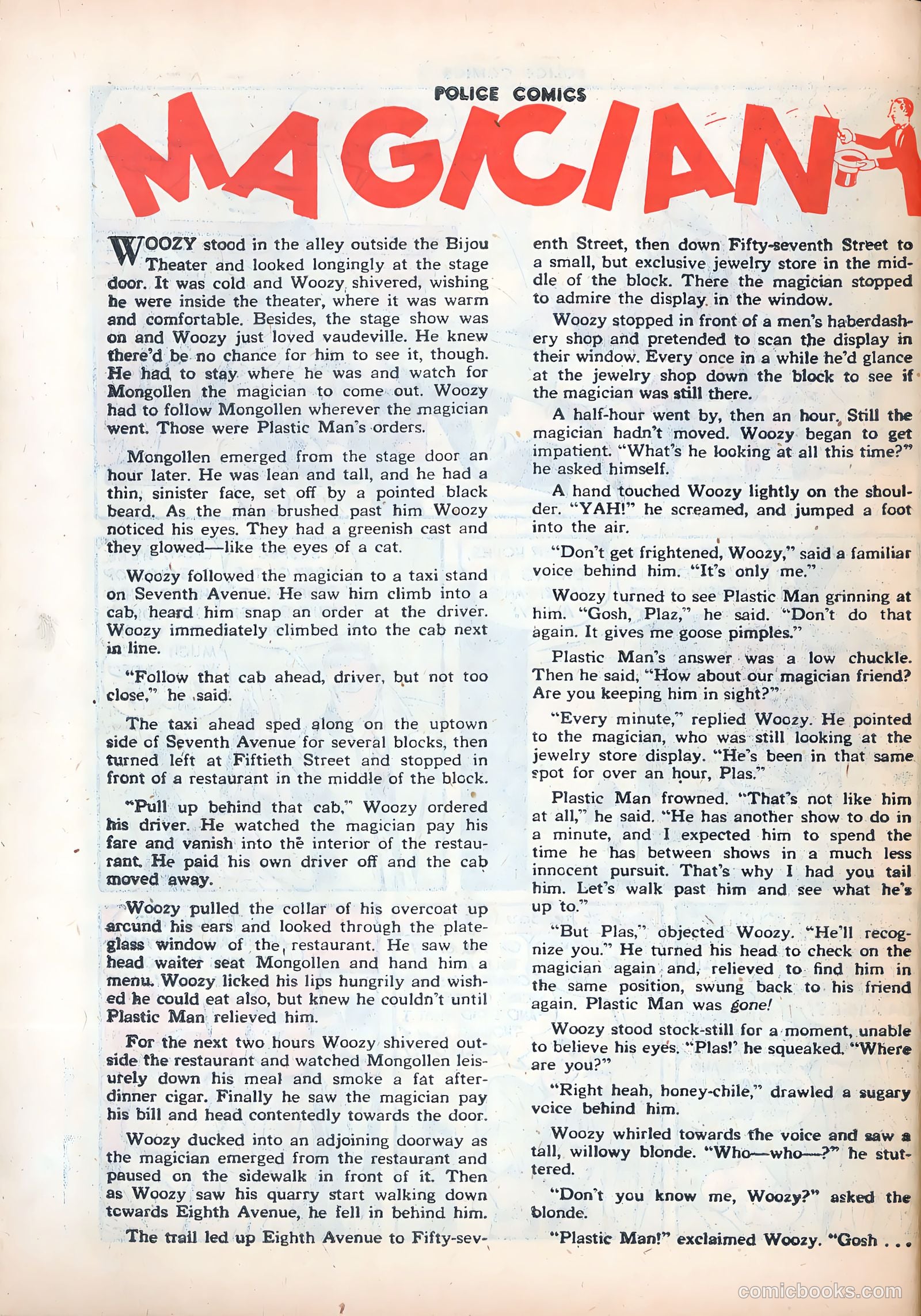 Police Comics #86 (1949) — page 40 of 52