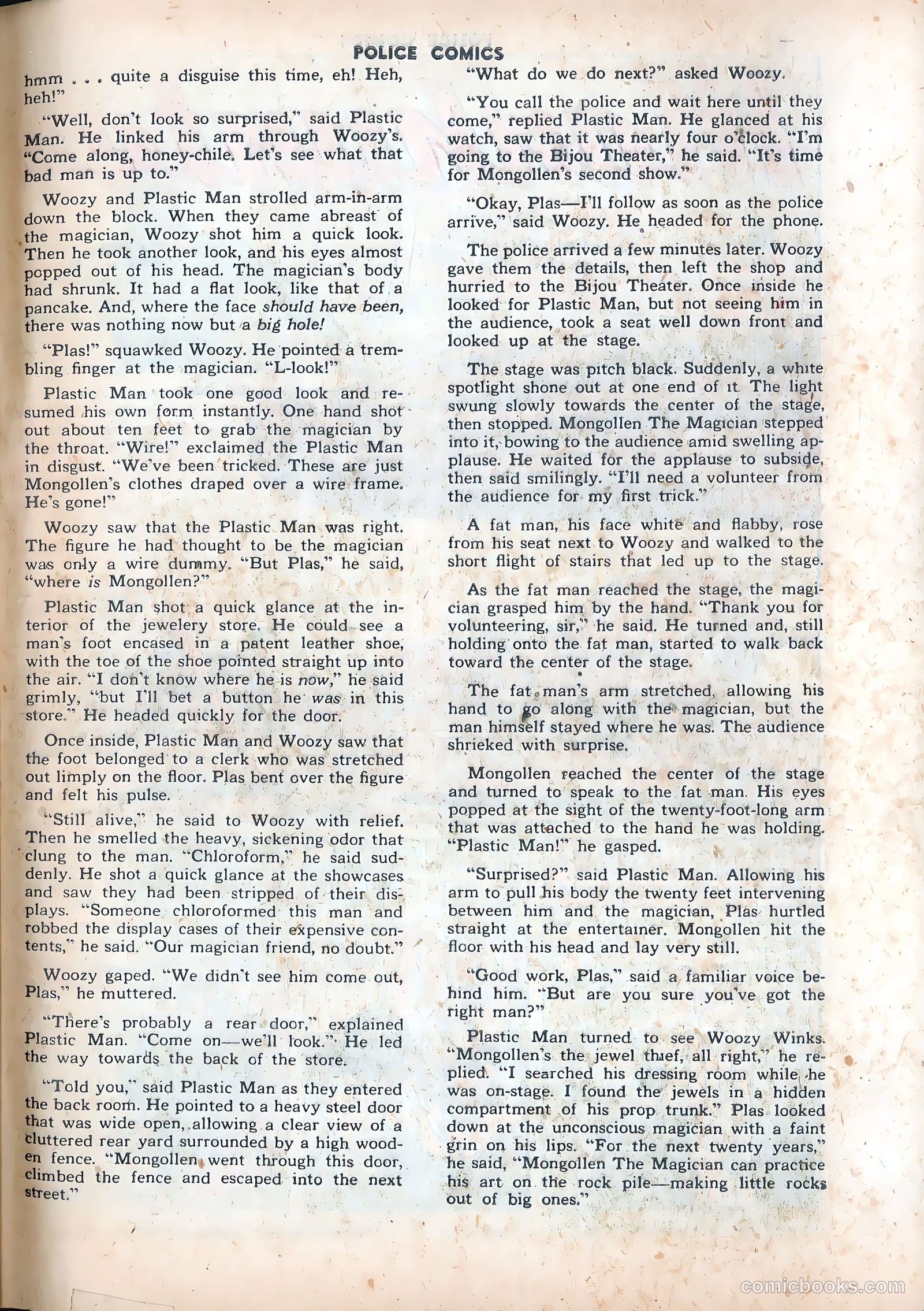 Police Comics #86 (1949) — page 41 of 52