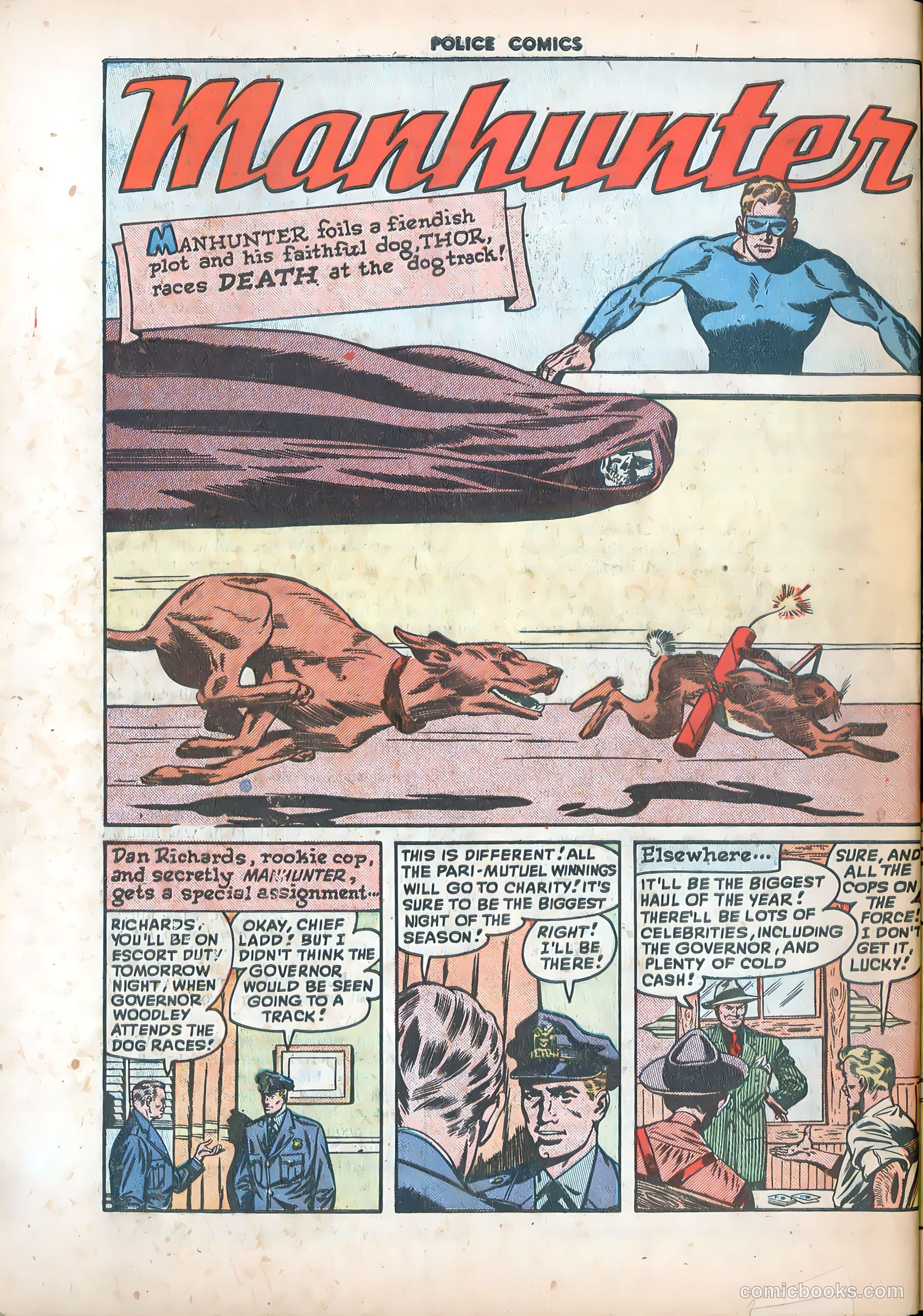 Police Comics #86 (1949) — page 42 of 52