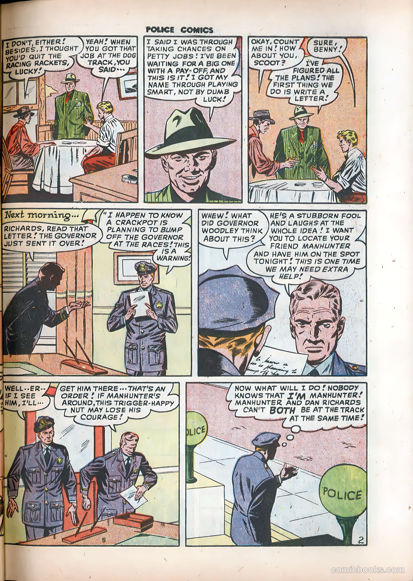 Police Comics #86 (1949) — page 43 of 52