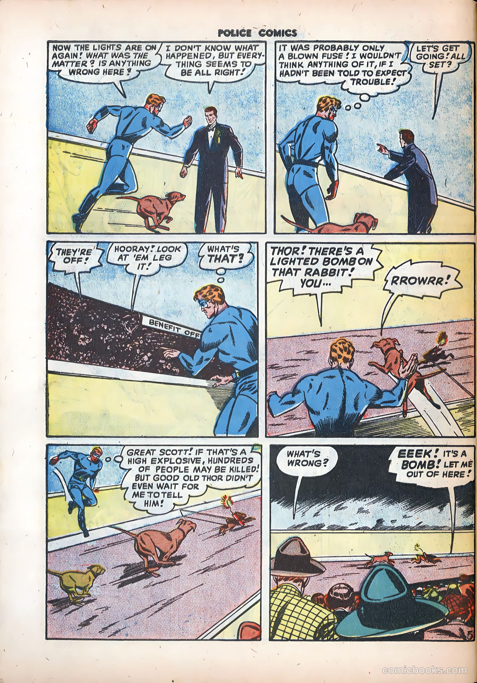 Police Comics #86 (1949) — page 46 of 52