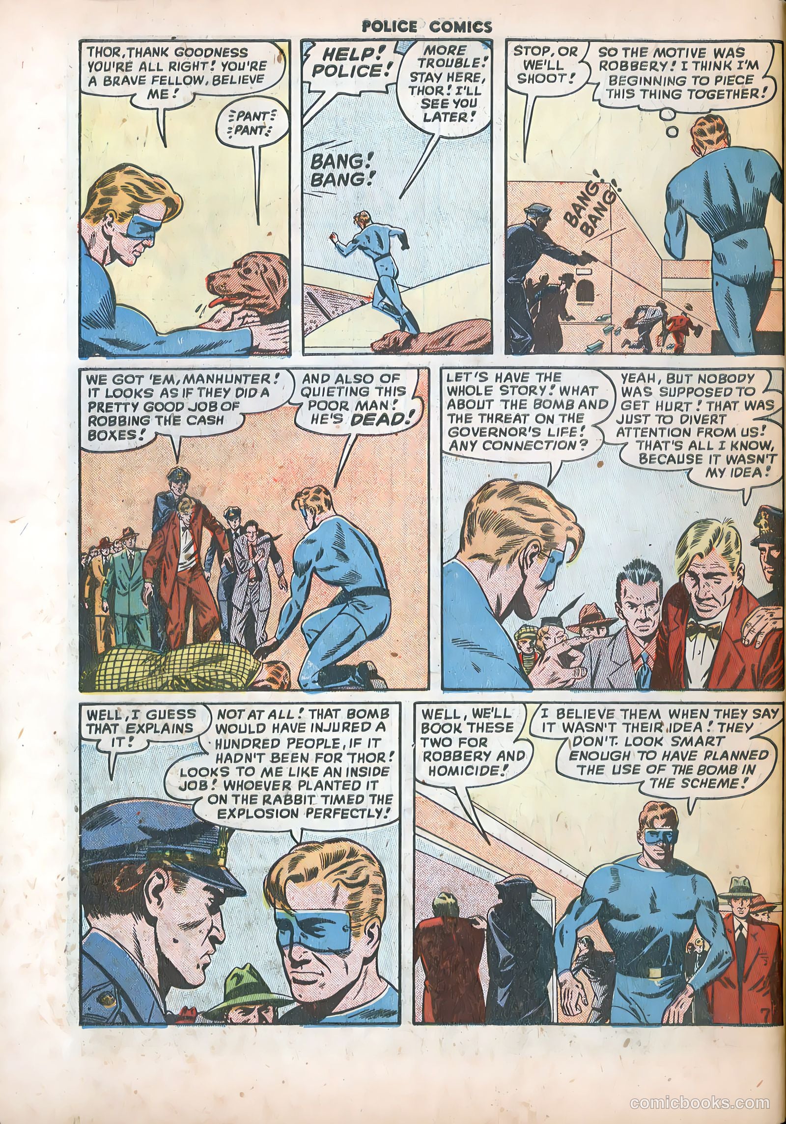 Police Comics #86 (1949) — page 48 of 52