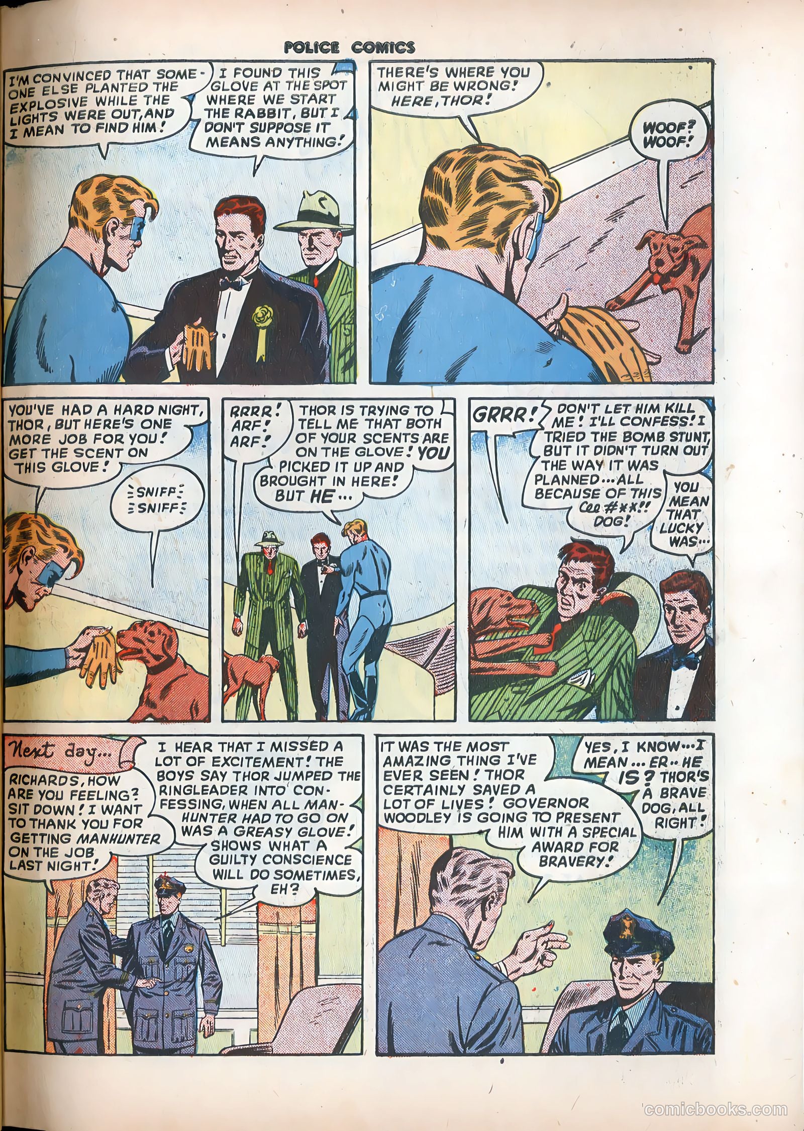 Police Comics #86 (1949) — page 49 of 52