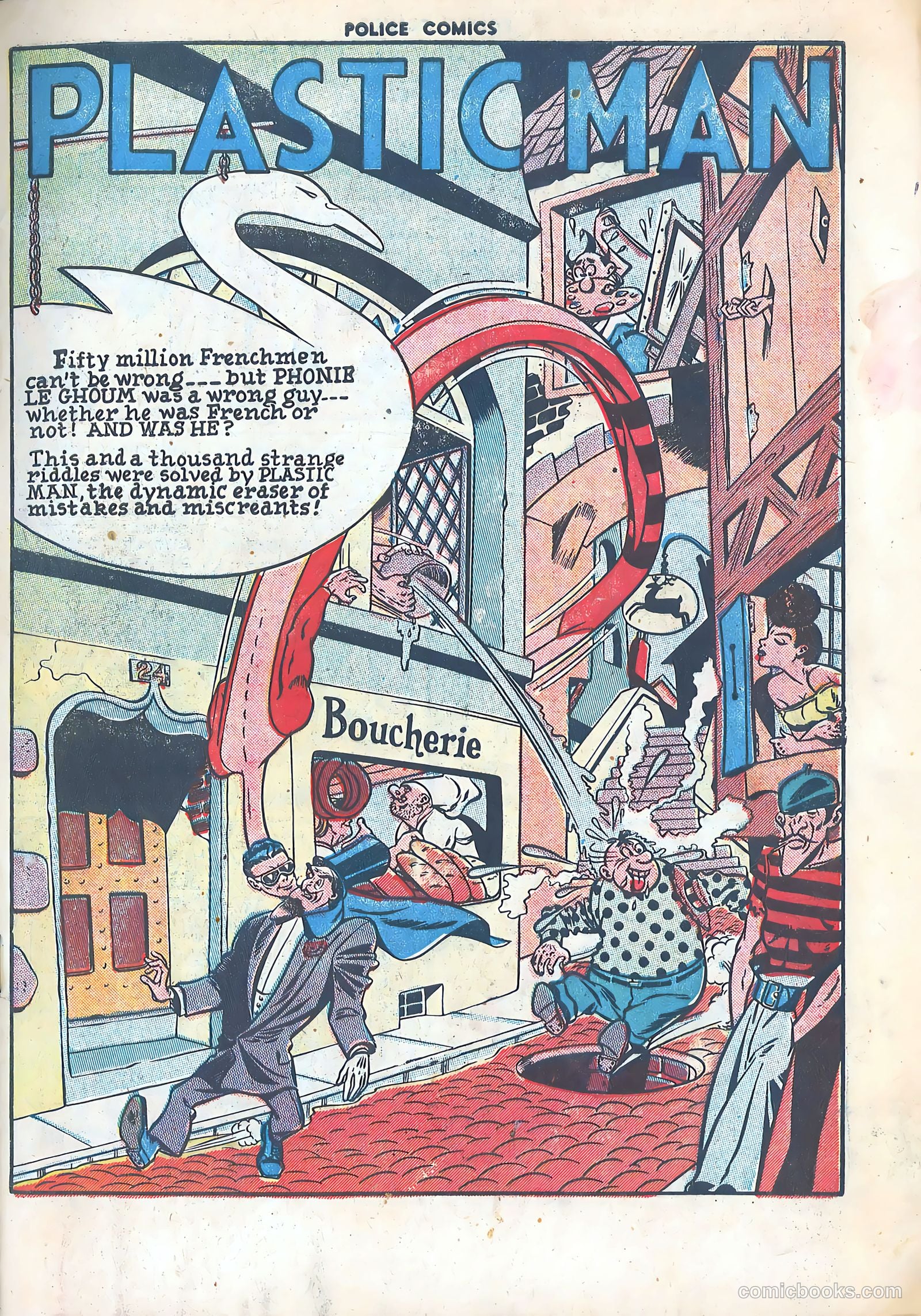 Police Comics #87 (1949) — page 3 of 52