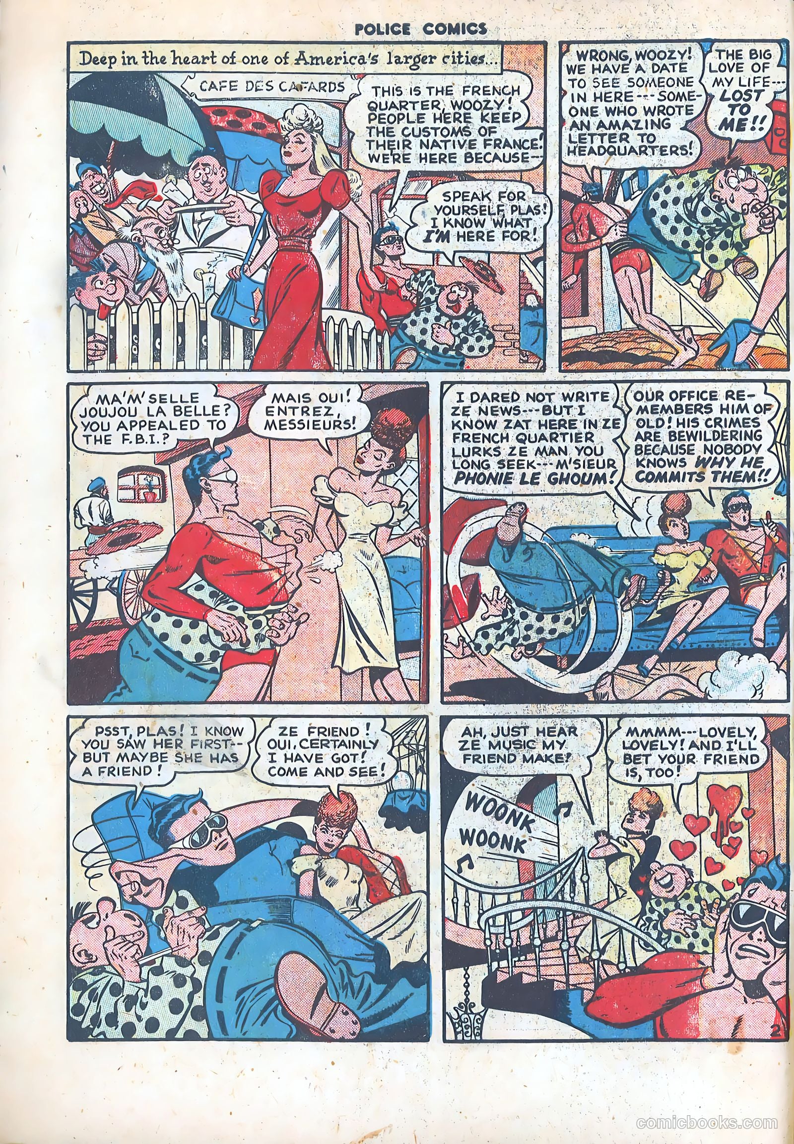 Police Comics #87 (1949) — page 4 of 52