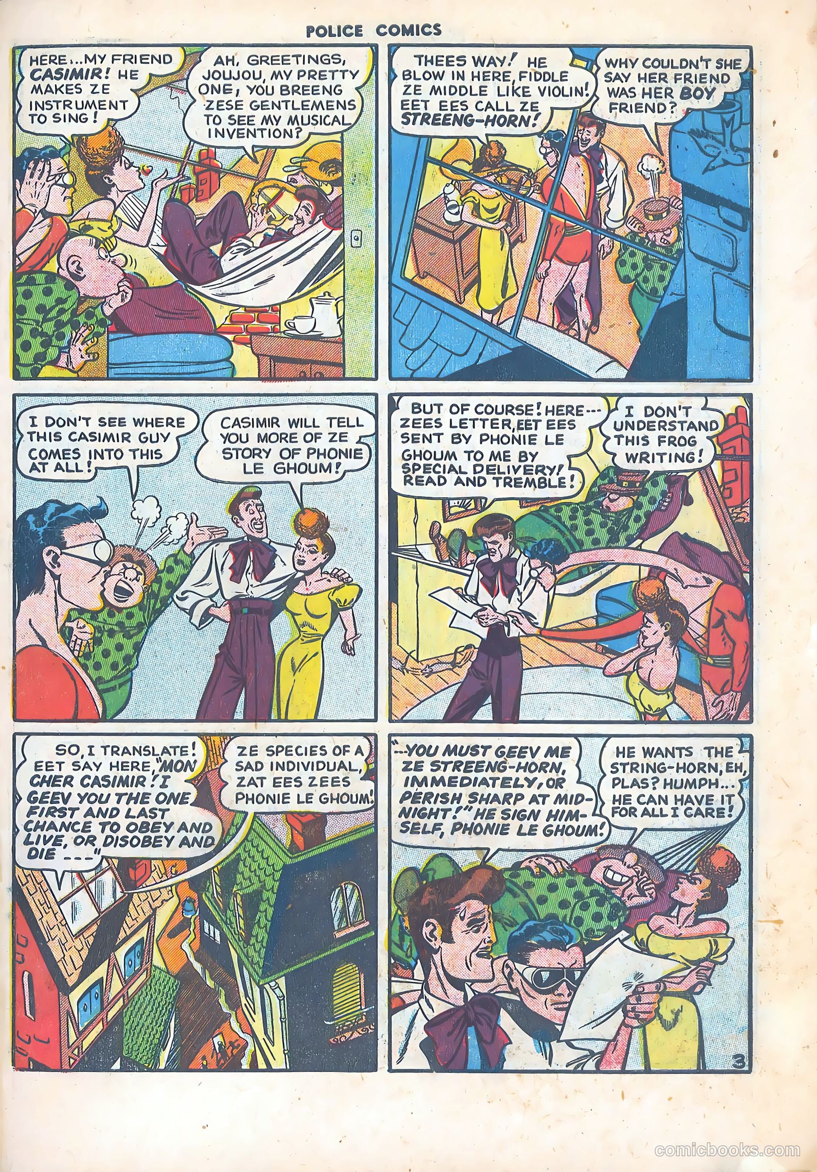 Police Comics #87 (1949) — page 5 of 52