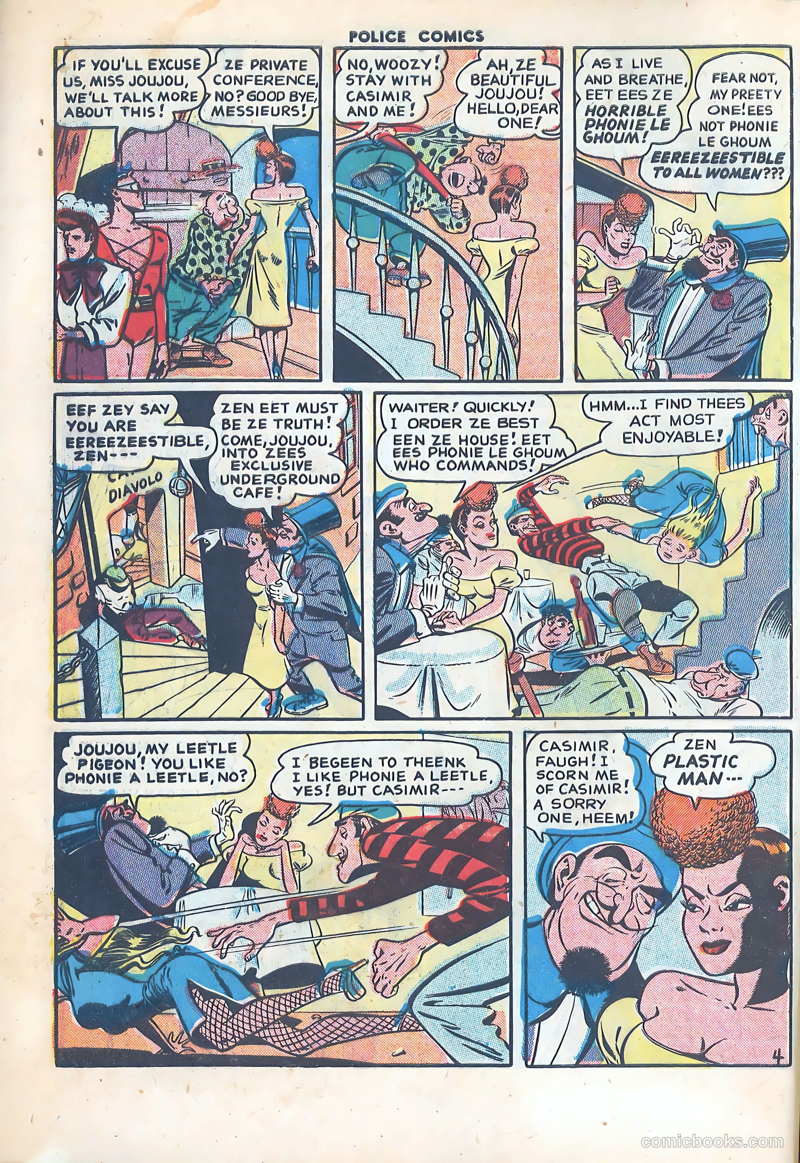 Police Comics #87 (1949) — page 6 of 52