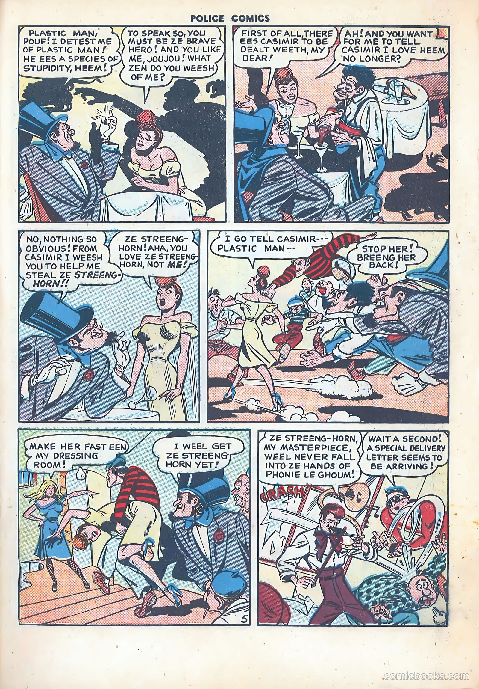 Police Comics #87 (1949) — page 7 of 52