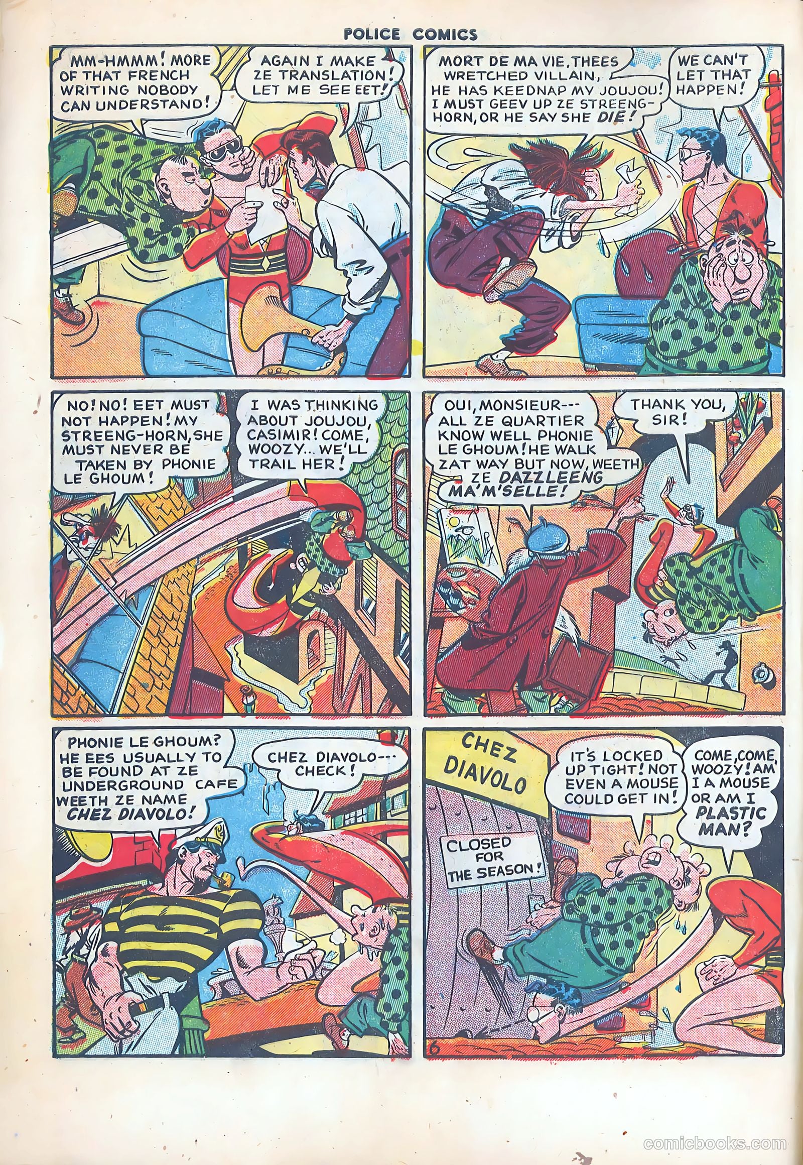 Police Comics #87 (1949) — page 8 of 52