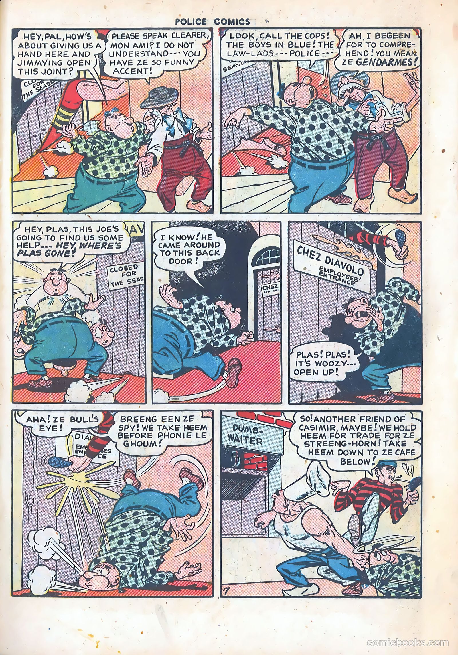 Police Comics #87 (1949) — page 9 of 52