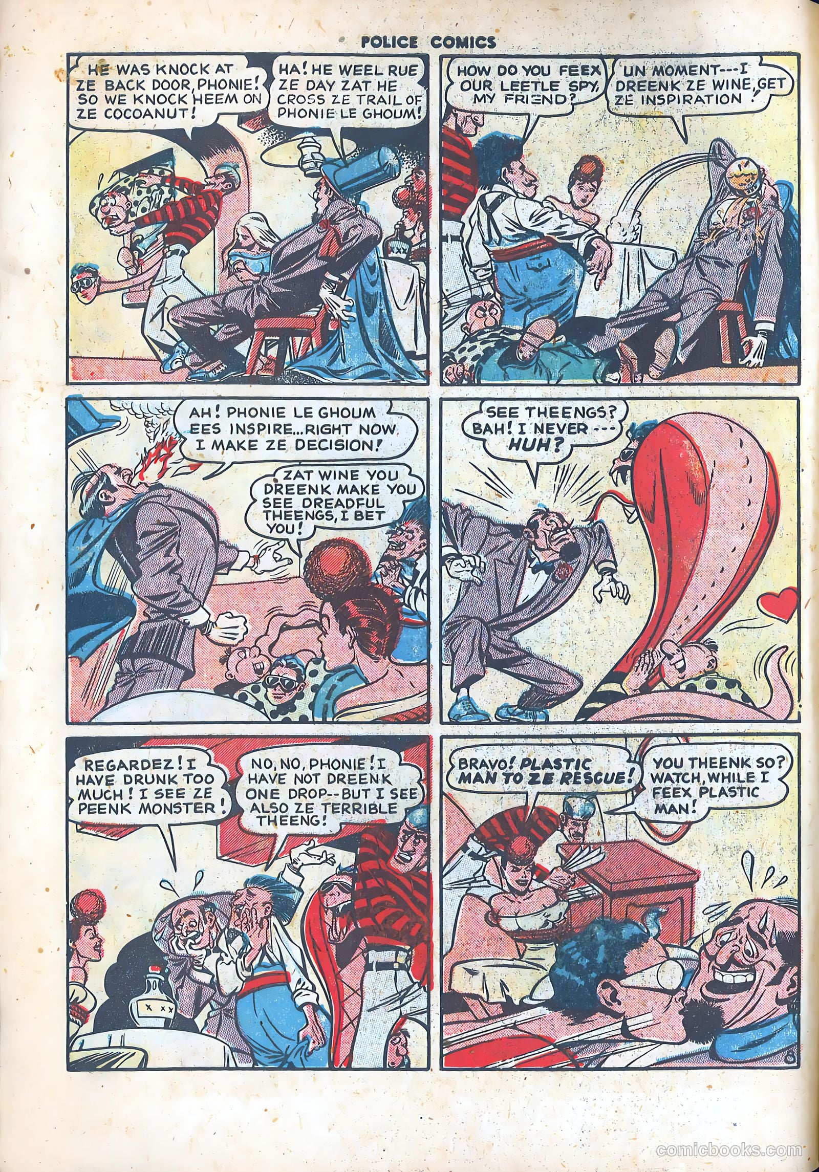 Police Comics #87 (1949) — page 10 of 52