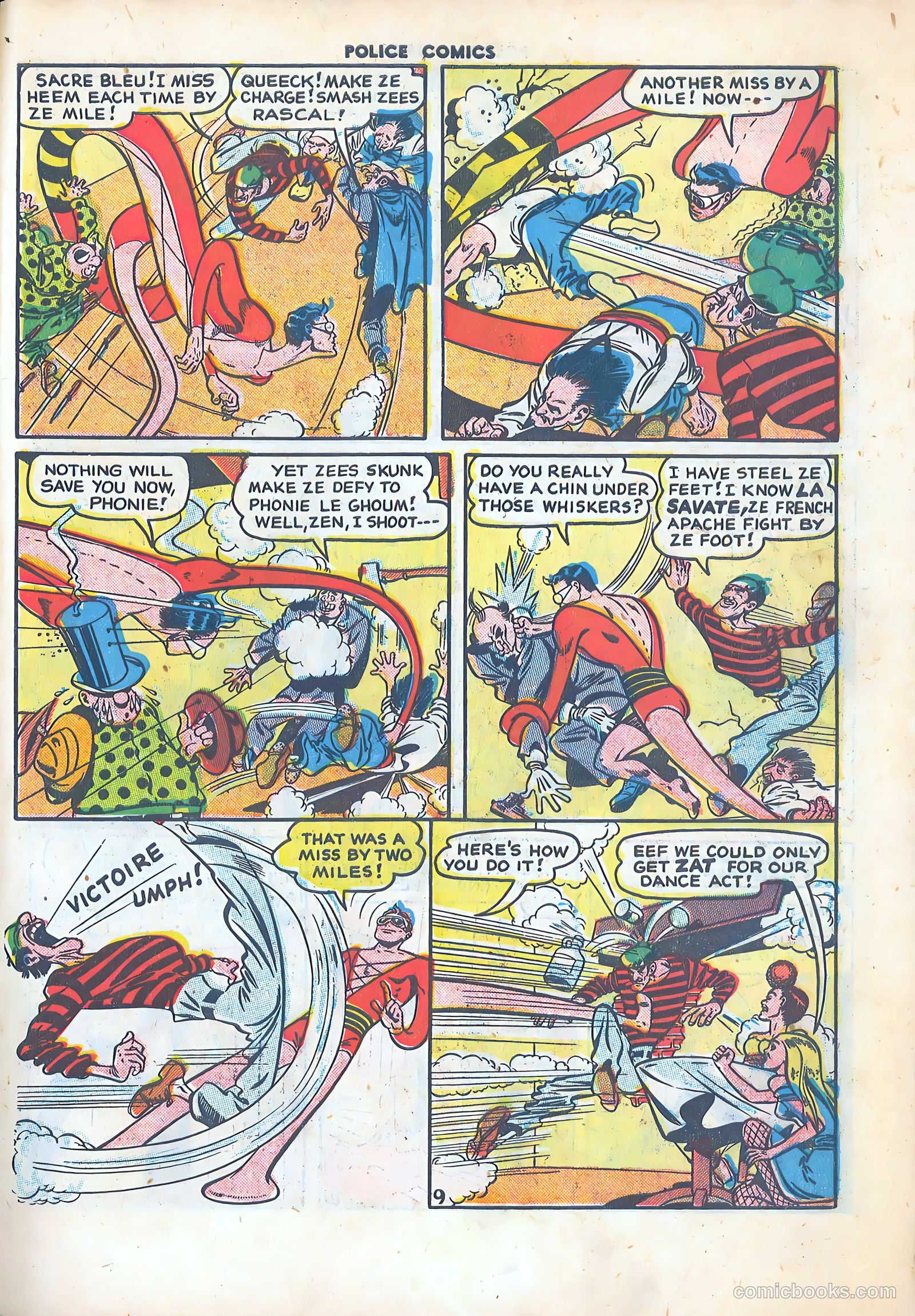 Police Comics #87 (1949) — page 11 of 52