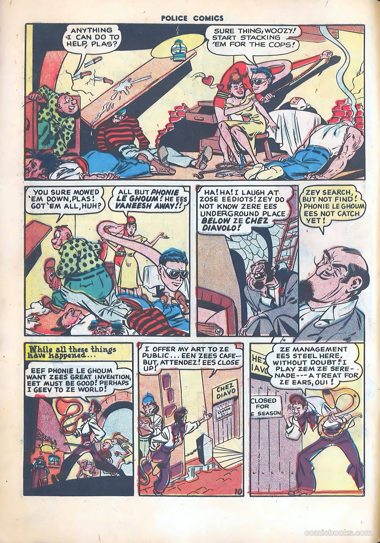 Police Comics #87 (1949) — page 12 of 52