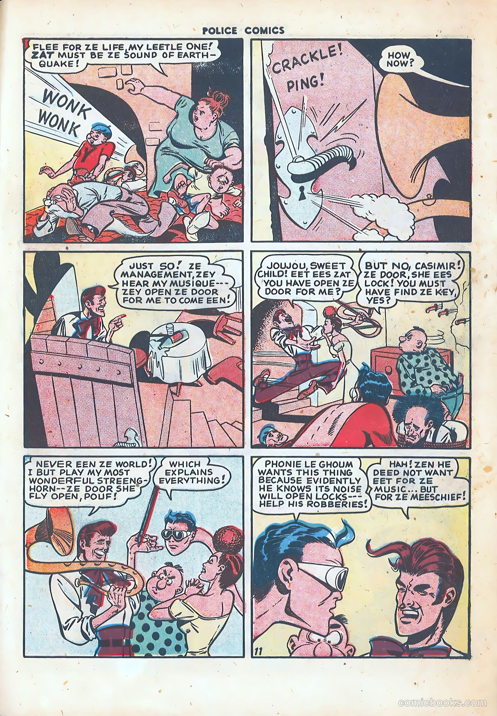 Police Comics #87 (1949) — page 13 of 52
