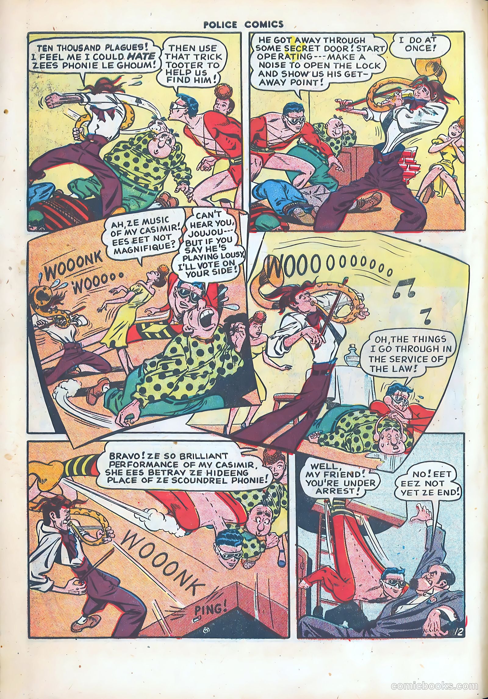 Police Comics #87 (1949) — page 14 of 52