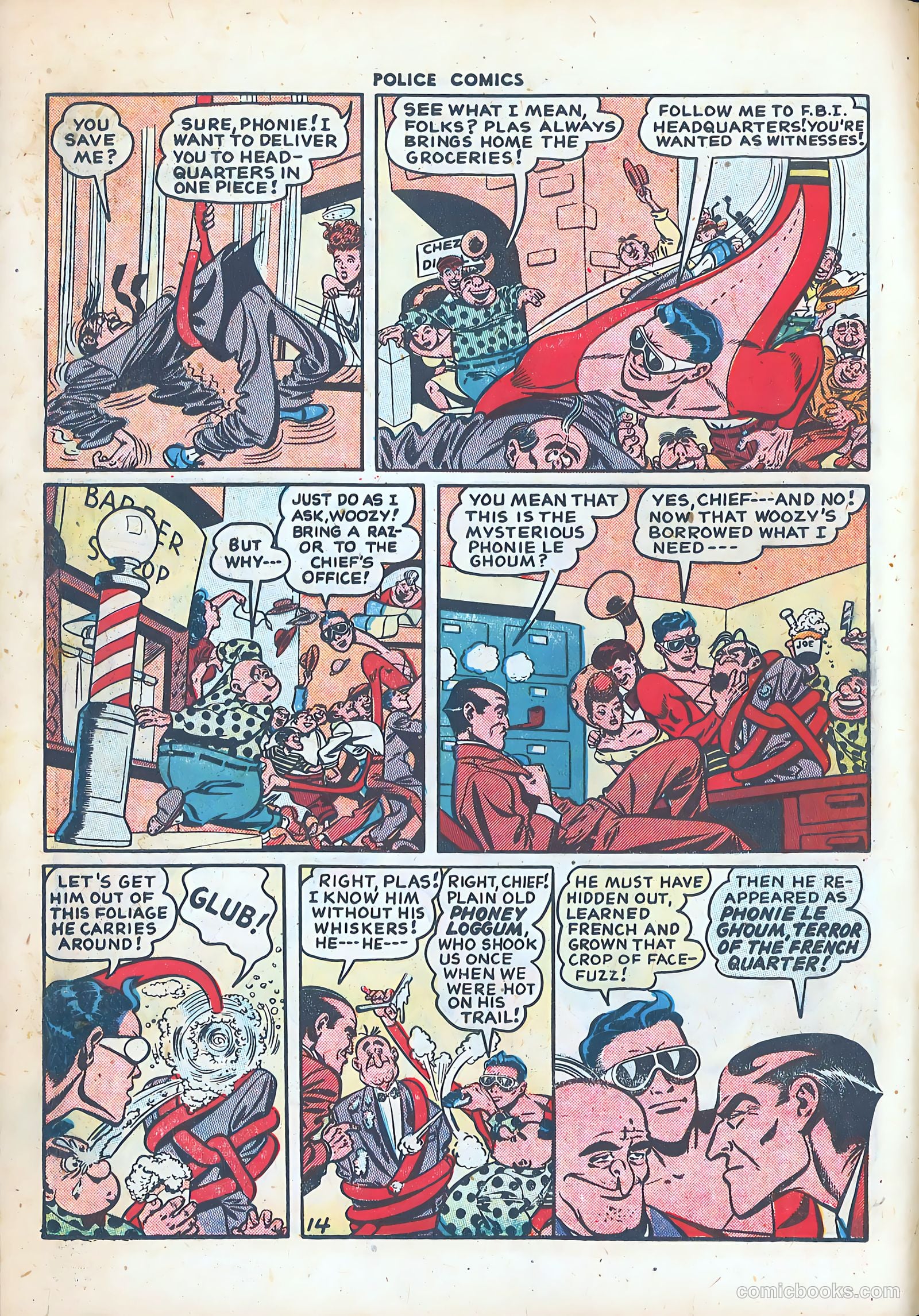 Police Comics #87 (1949) — page 16 of 52