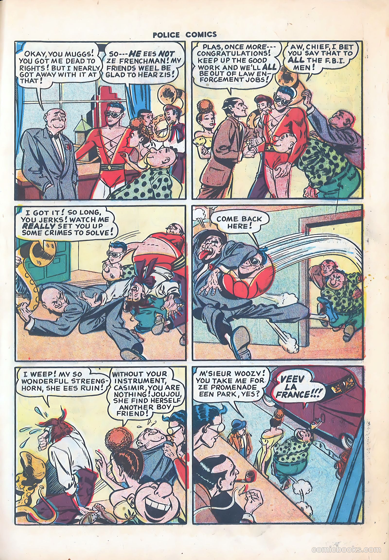 Police Comics #87 (1949) — page 17 of 52