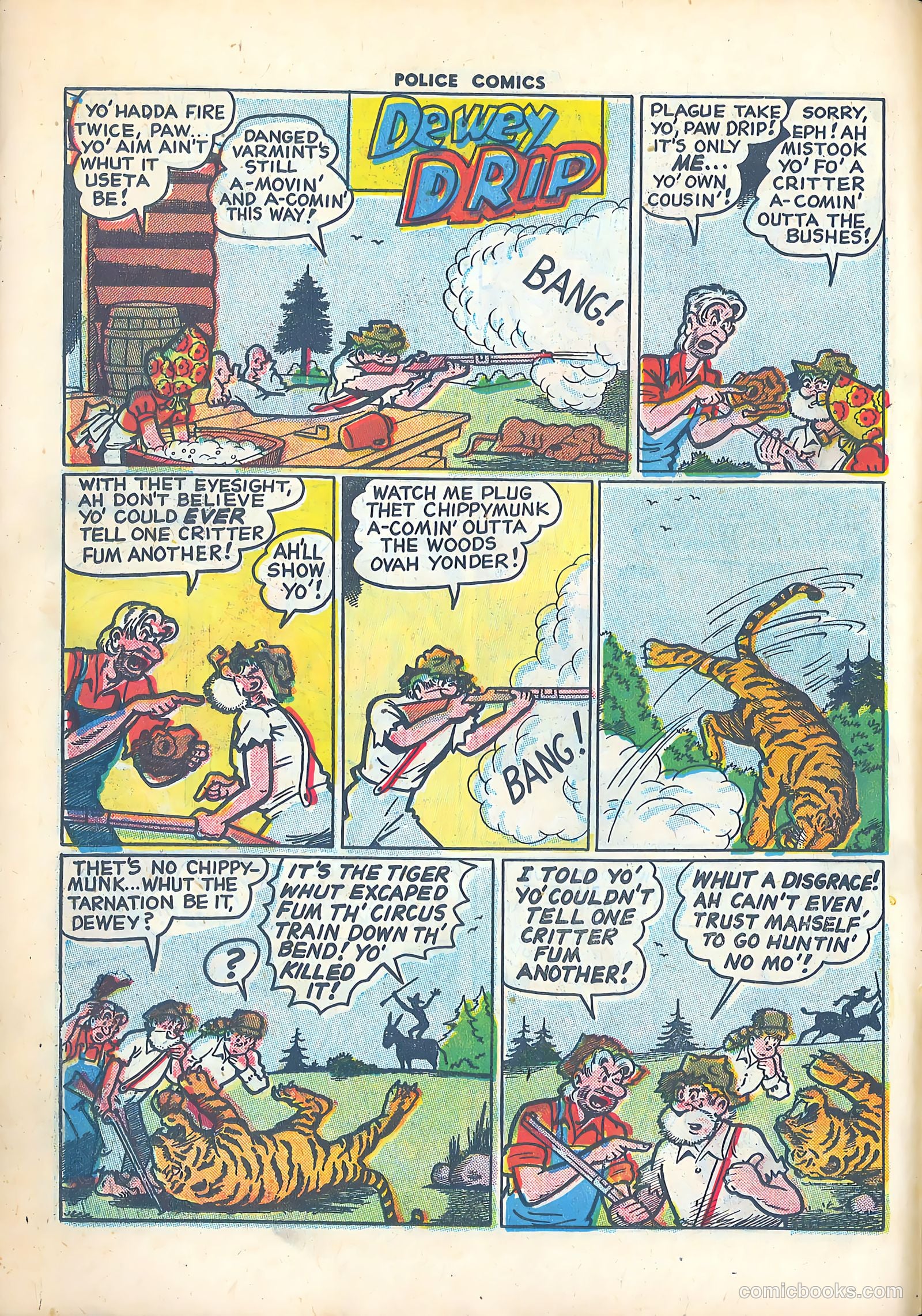 Police Comics #87 (1949) — page 18 of 52